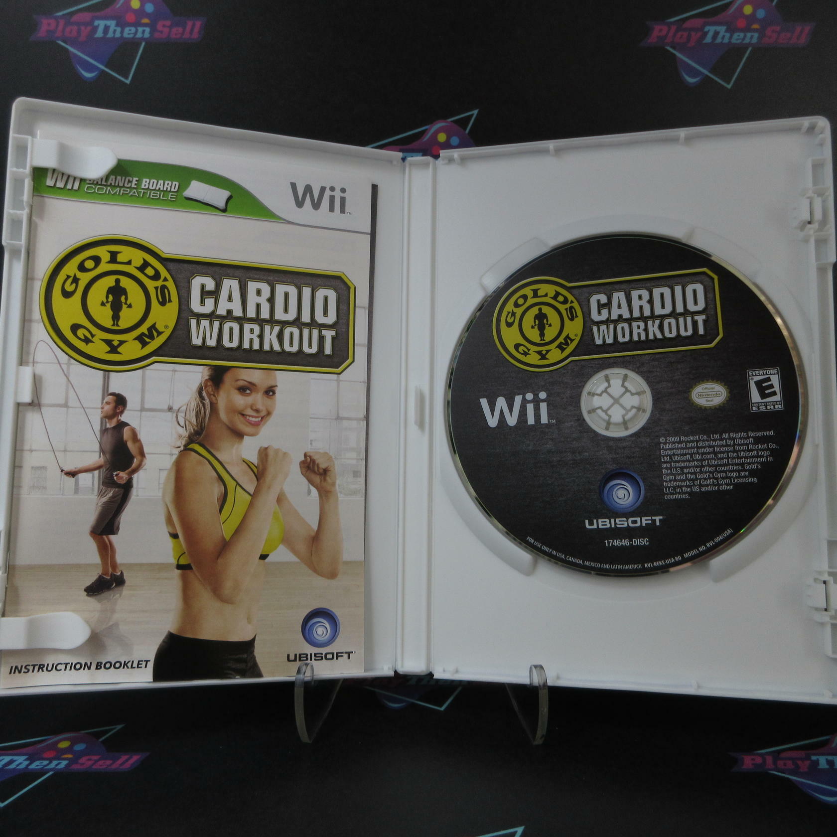 Gold's Gym Cardio Workout Nintendo Wii - Like New