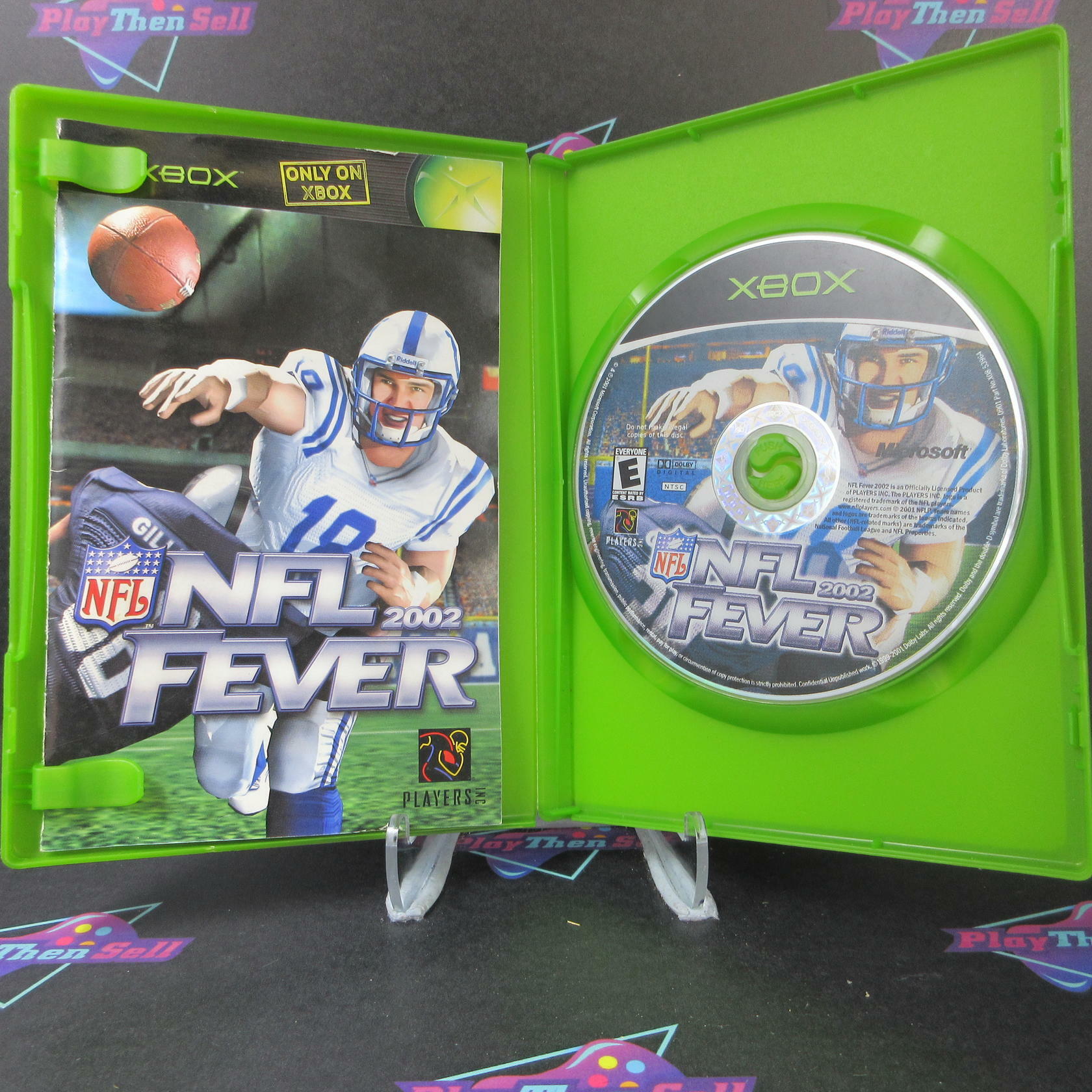 NFL Fever 2002 Xbox AD Complete - Very Good