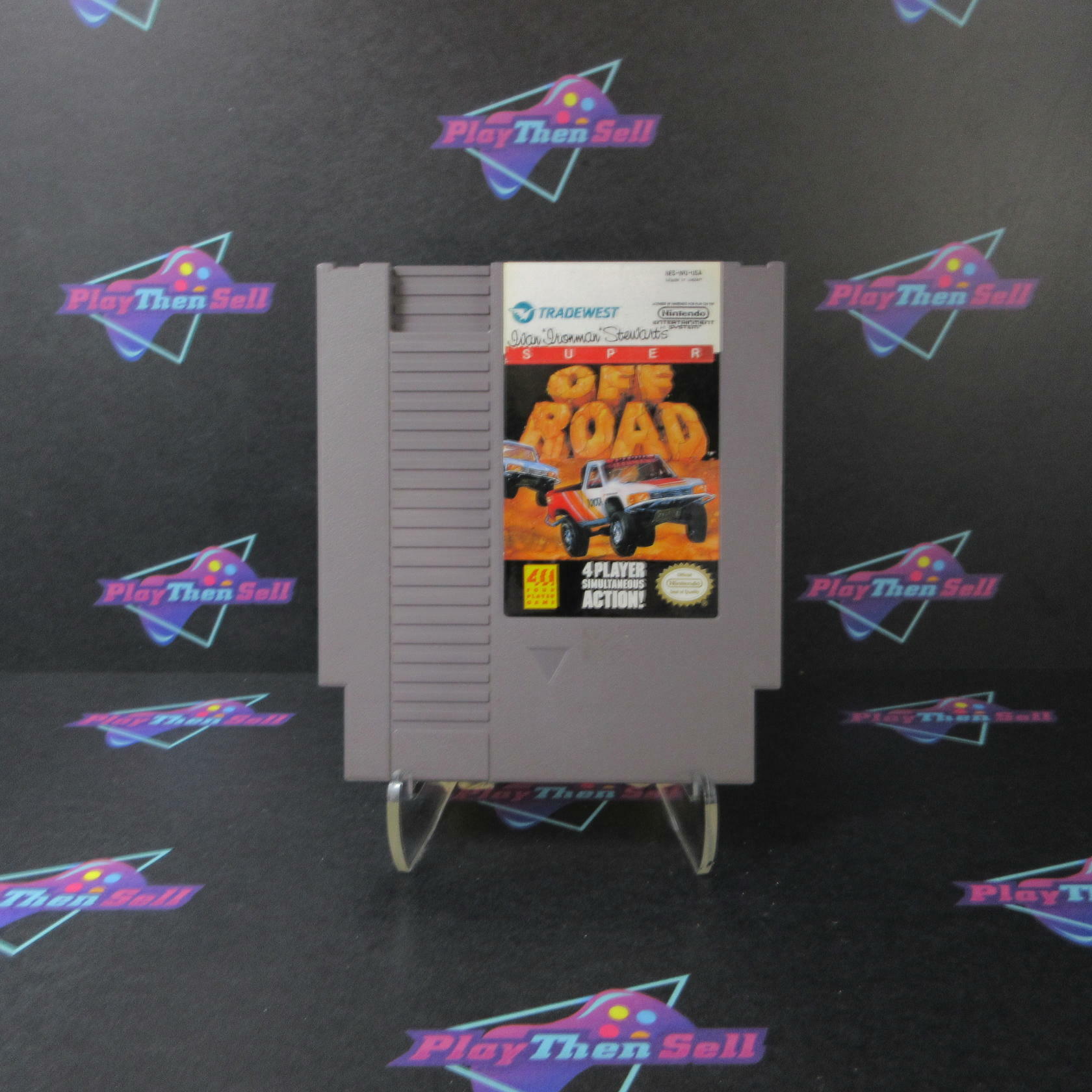 Ivan Ironman Stewart's Super Off Road Nintendo NES Cartridge Only - Very Good