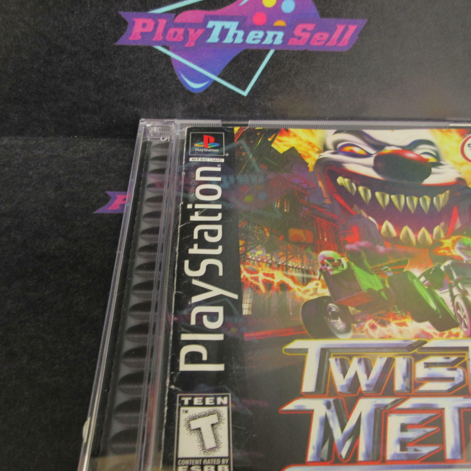 Twisted Metal 4 + Reg Card PS1 PlayStation 1 AD/MD Complete - Very Good
