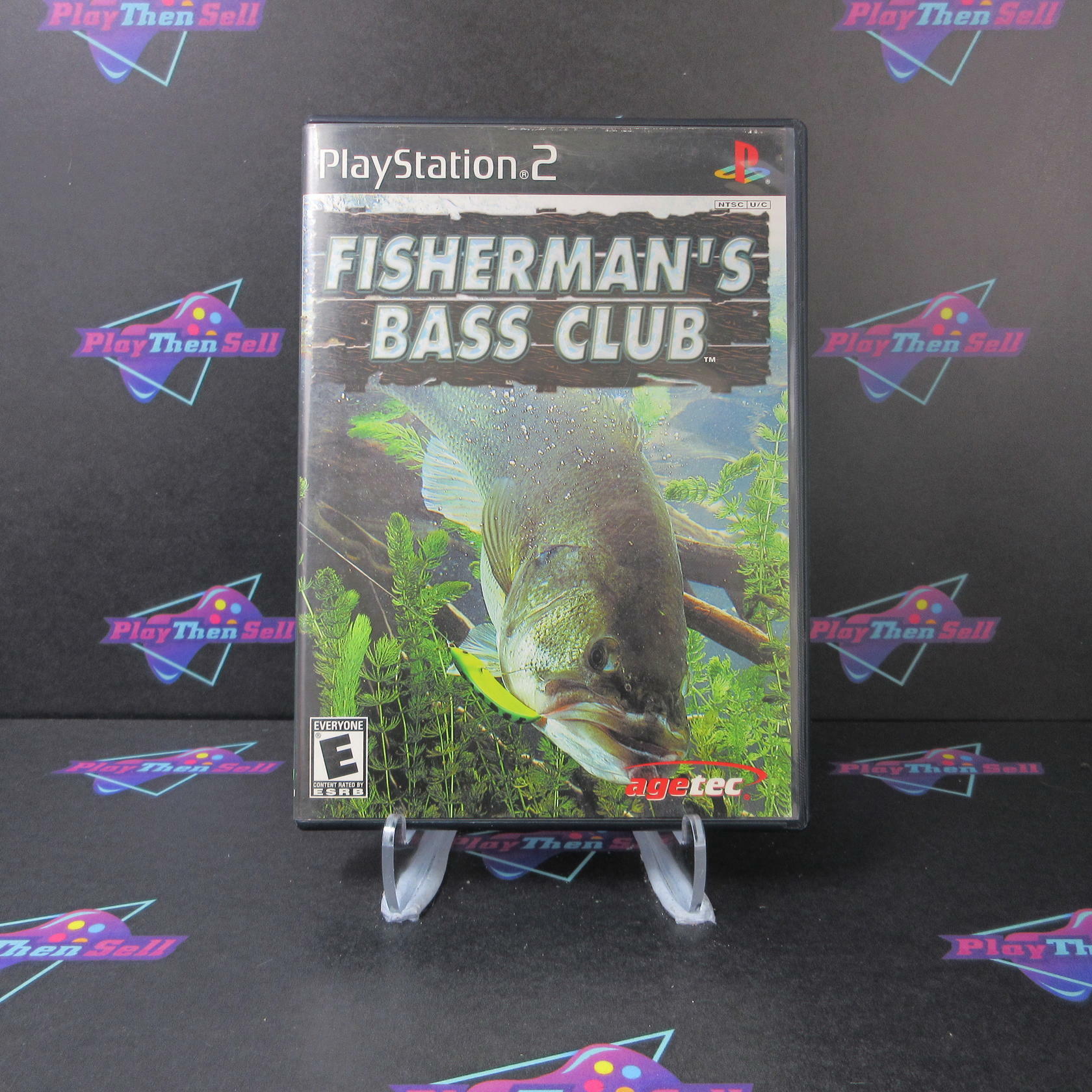 Fishermans Bass Club PS2 PlayStation 2 - Very Good