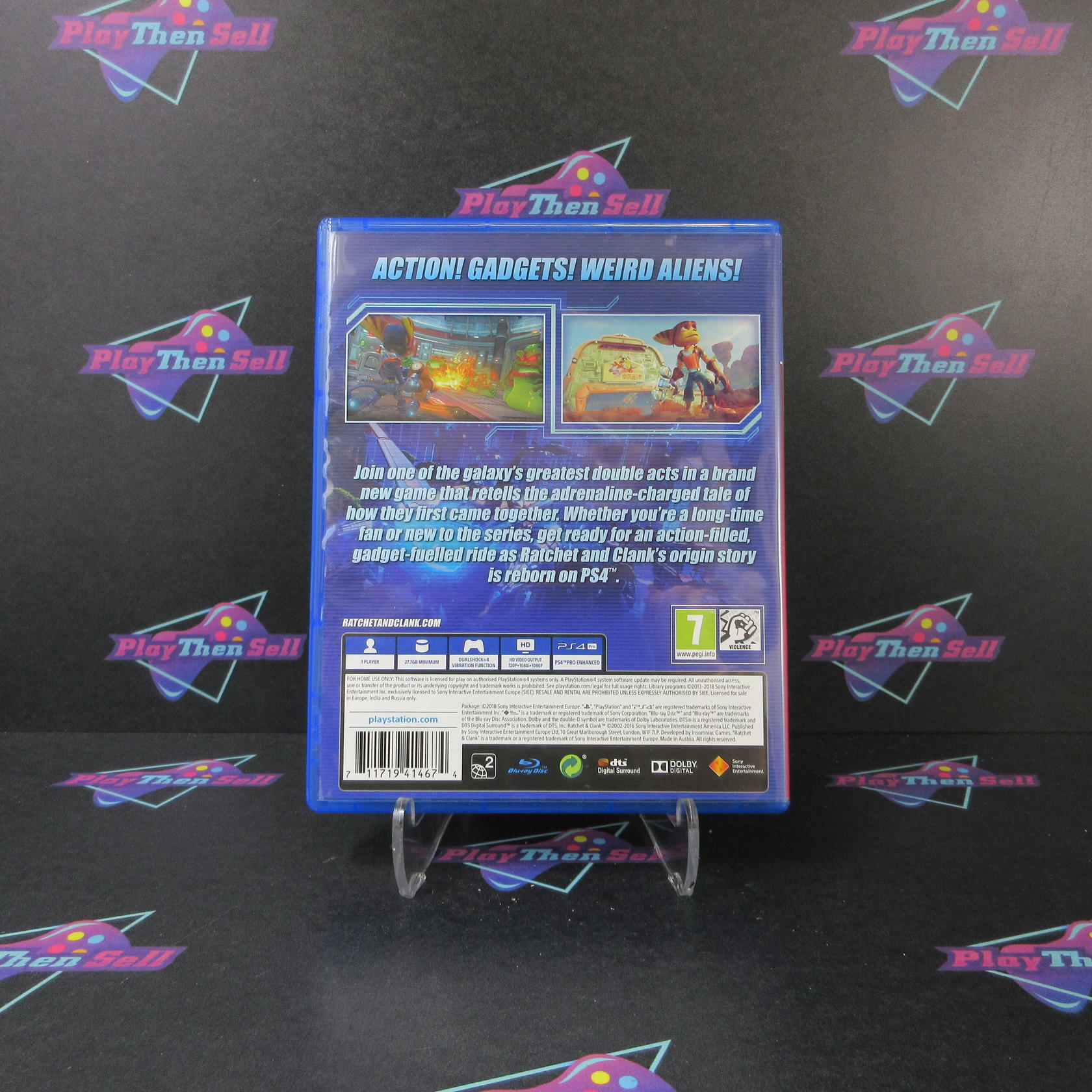 Ratchet & Clank Hits PS4 PlayStation 4 PH PAL - Like New