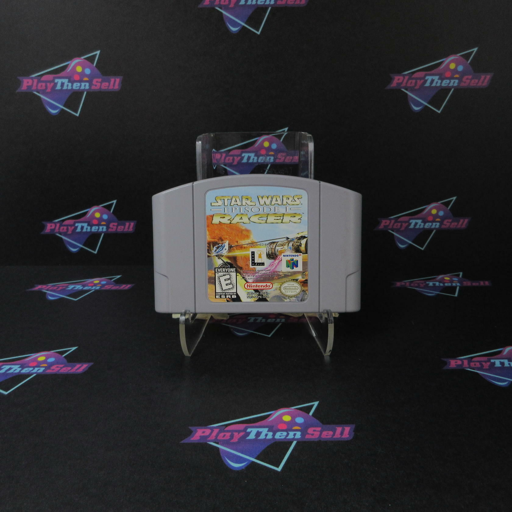 Star Wars Episode I Racer Nintendo 64 Cartridge Only Authentic / Tested - Very Good