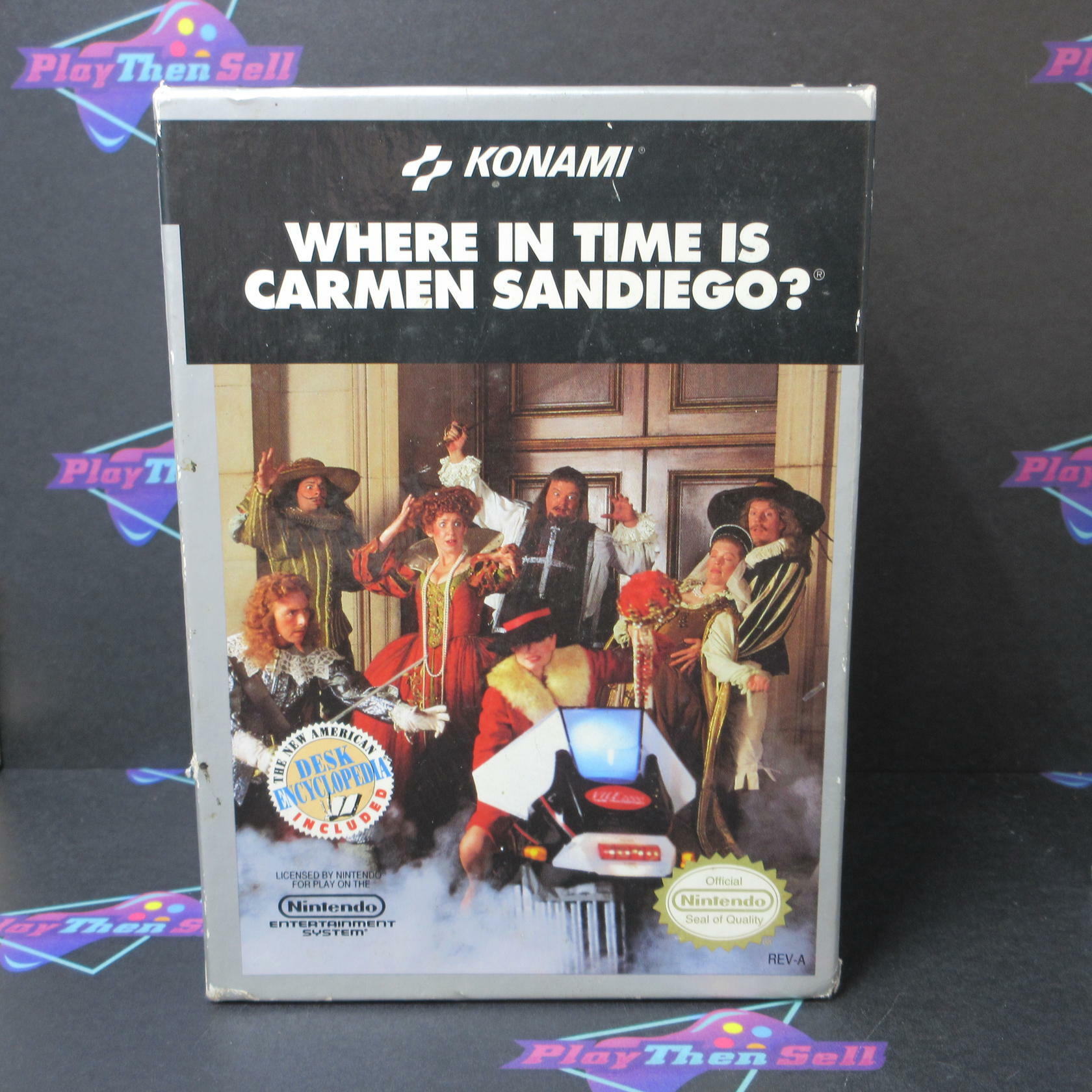 Where in Time Is Carmen Sandiego? Nintendo NES - Very Good