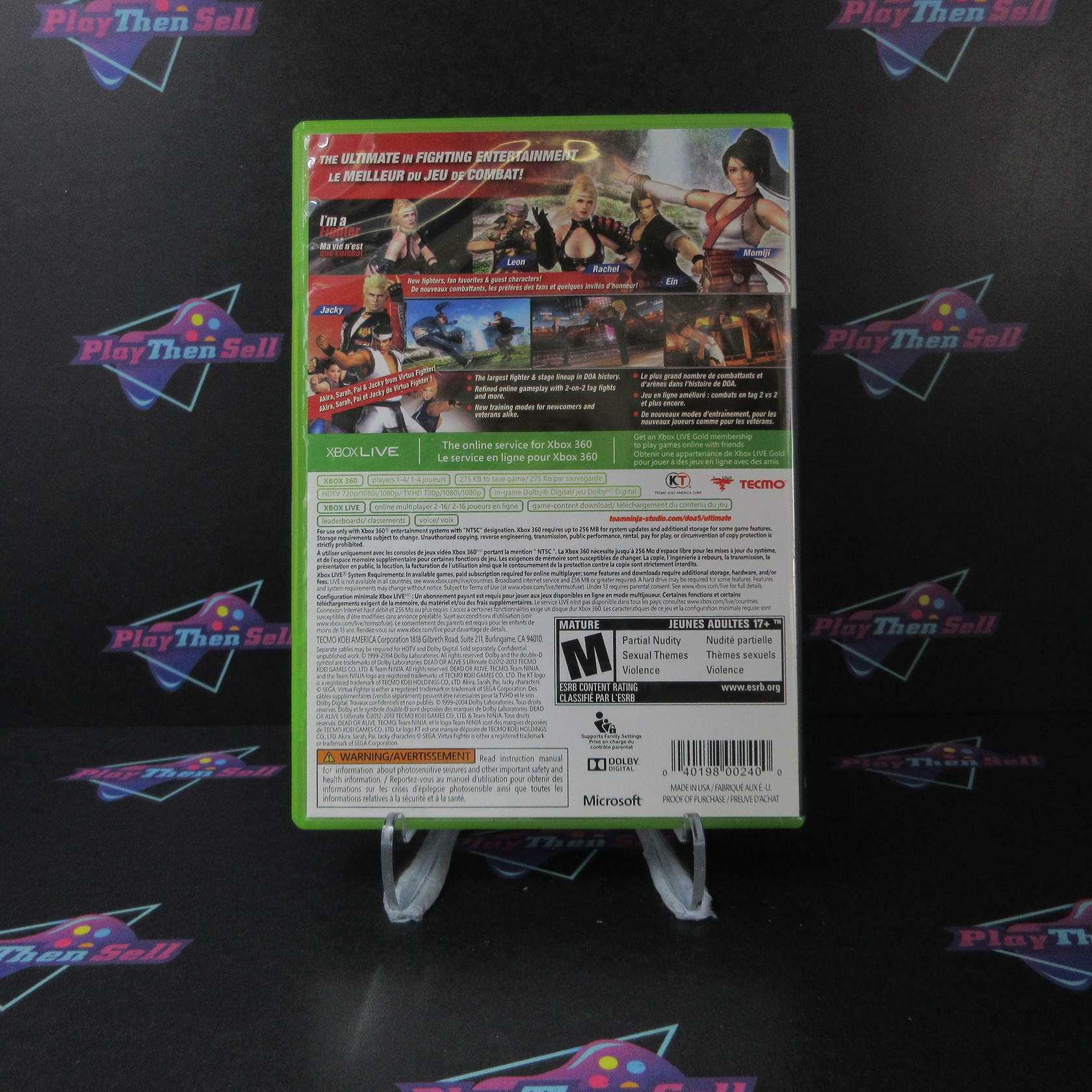 Dead or Alive 5 Ultimate Xbox 360 - Like New