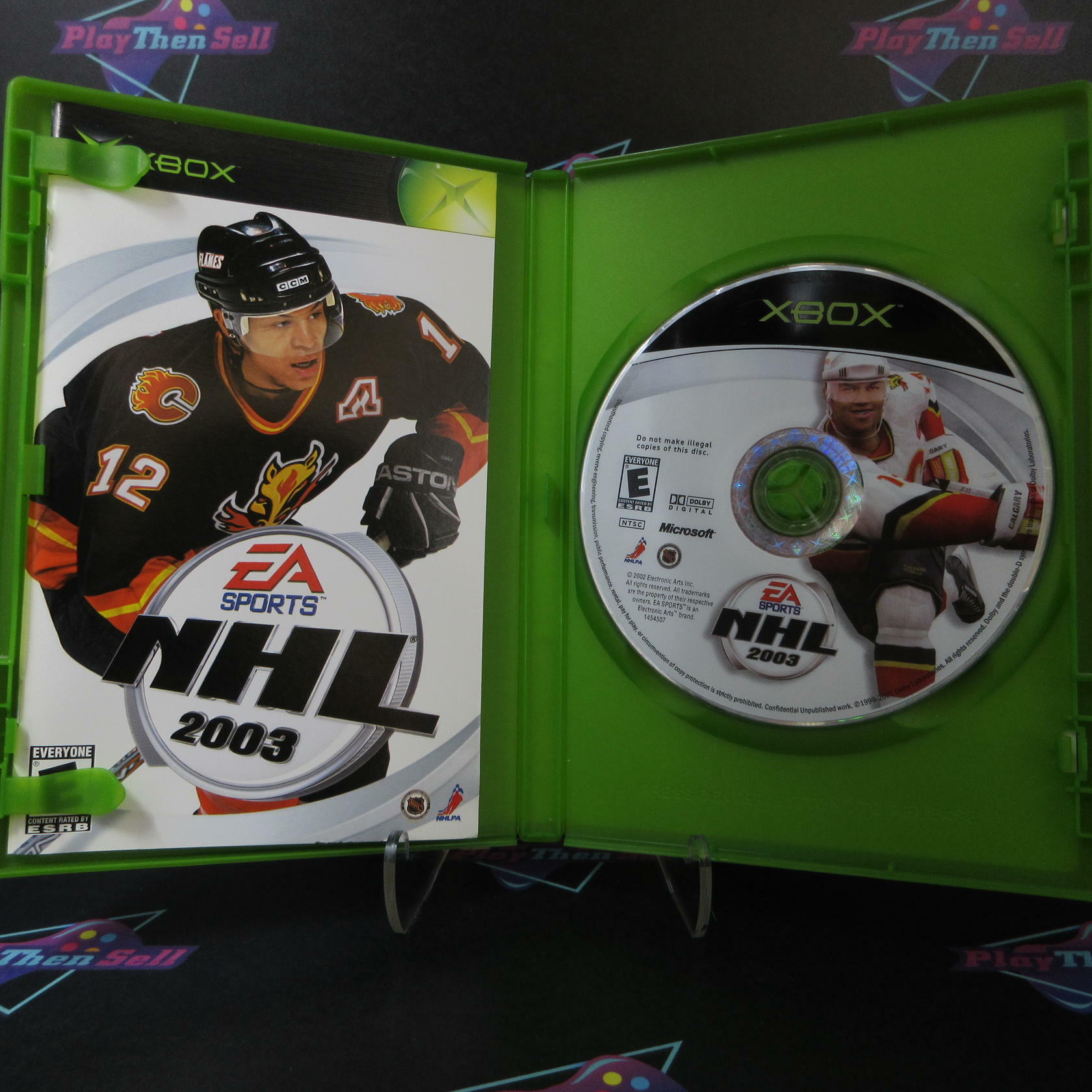 NHL 2003 - Xbox AD Complete CIB - Very Good