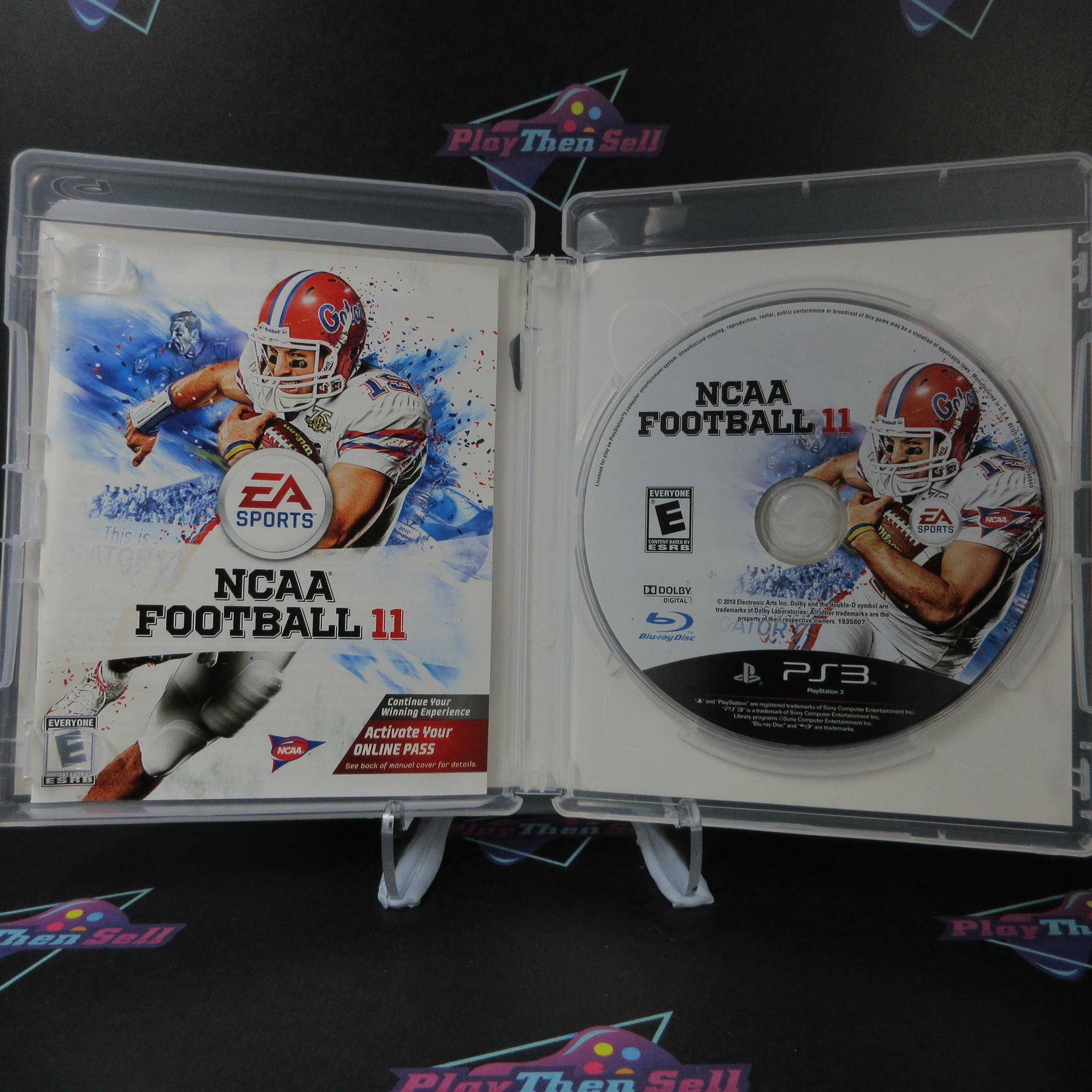 NCAA Football 11 PS3 Playstation 3 AD Complete CIB - Very Good