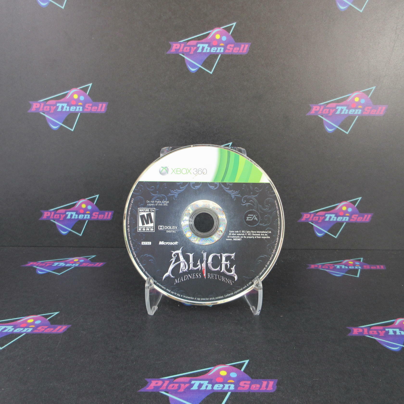 Alice: Madness Returns - Xbox 360 Disc Only Authentic / Tested - Very Good