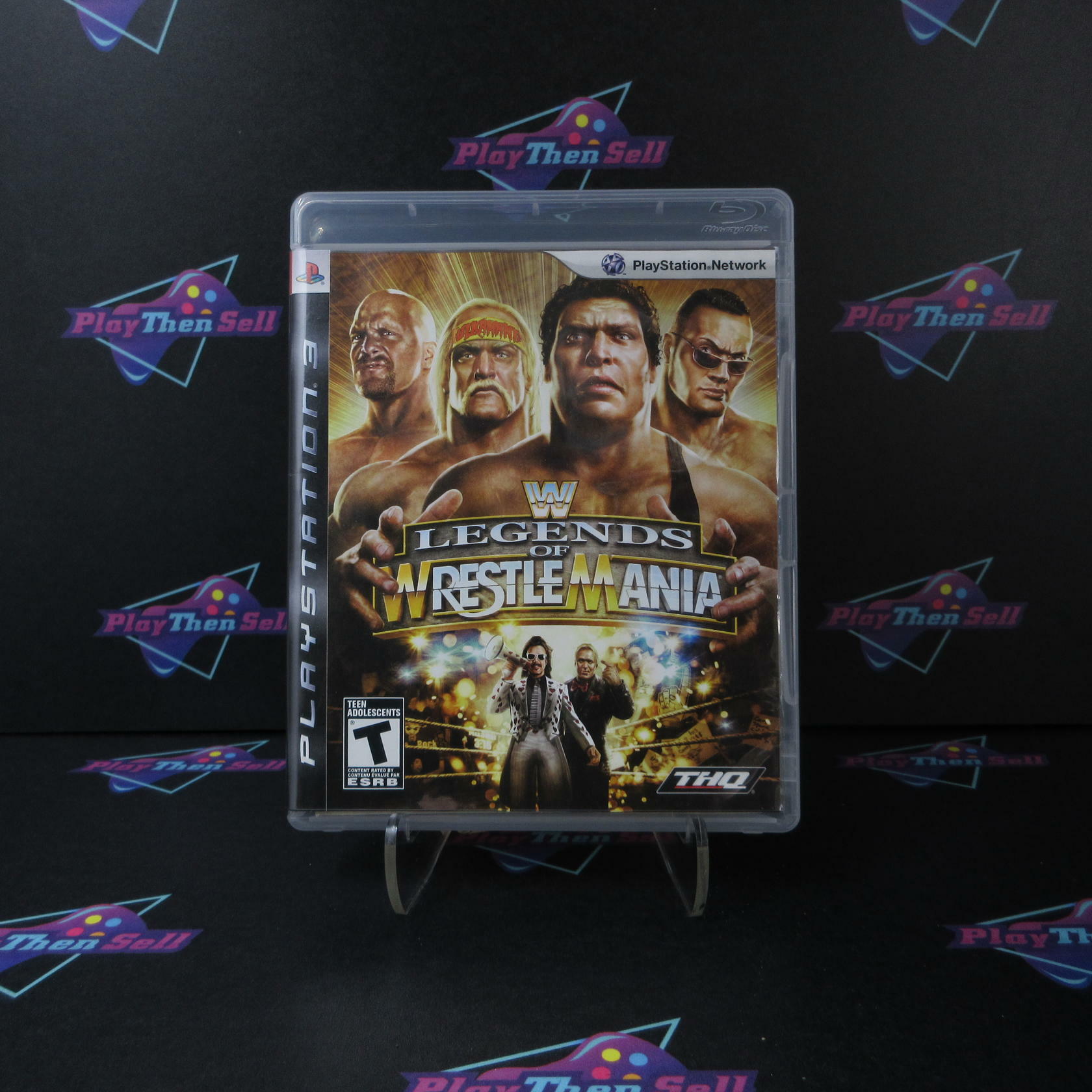 WWE Legends of WrestleMania PS3 PlayStation 3 - Like New