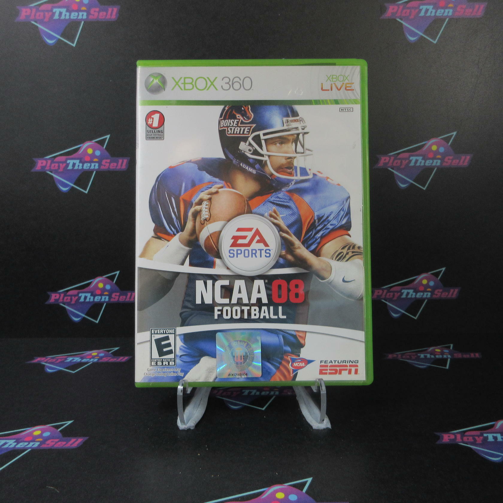 NCAA Football 08 - Xbox 360 MD Complete CIB - Very Good
