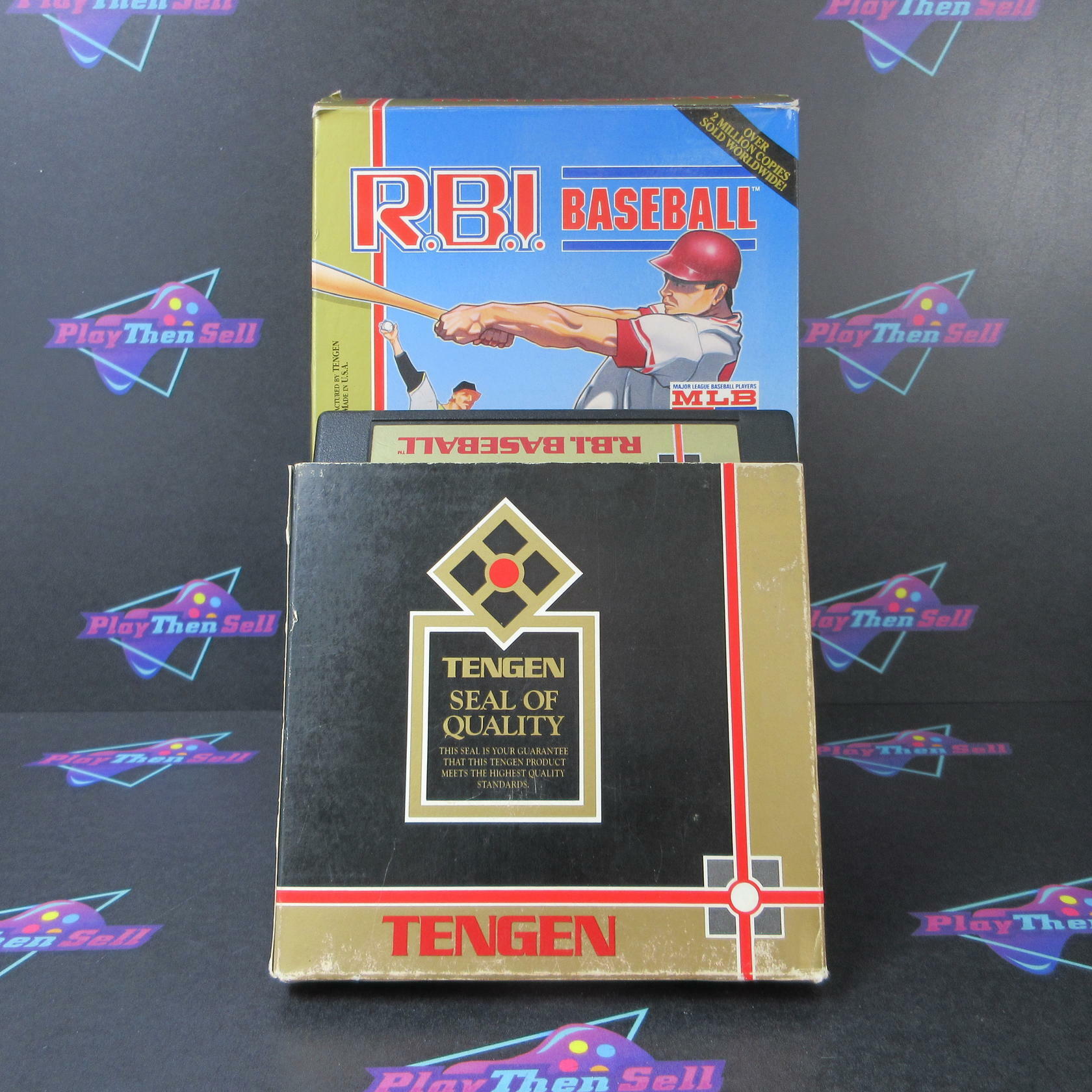 R.B.I. Baseball Nintendo NES Boxed NM - Very Good