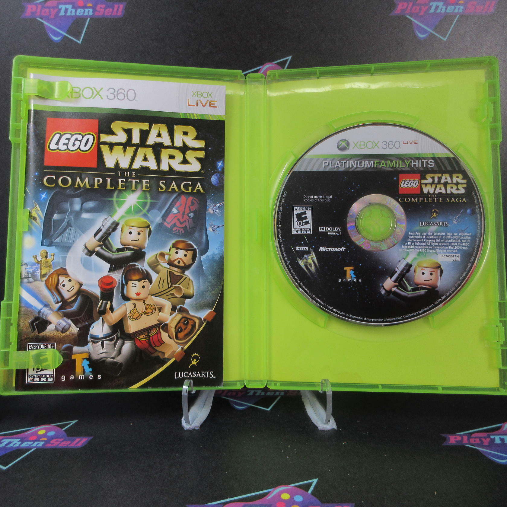 Lego Star Wars The Complete Saga PH Xbox 360 AD Complete CIB - Very Good