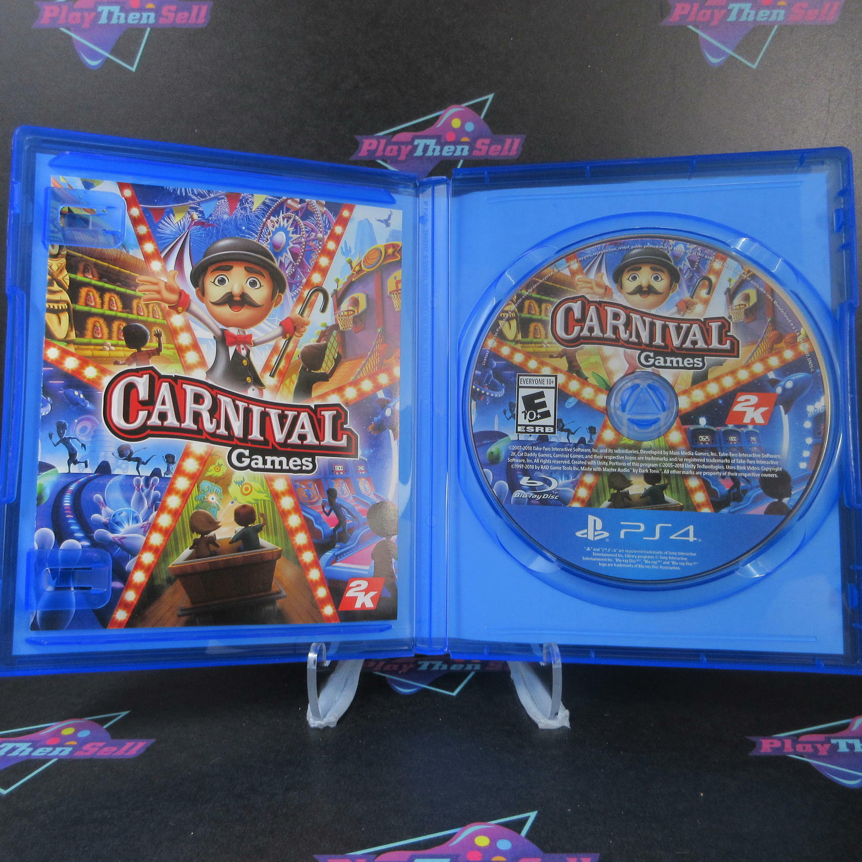 Carnival Games PS4 PlayStation 4 - Like New