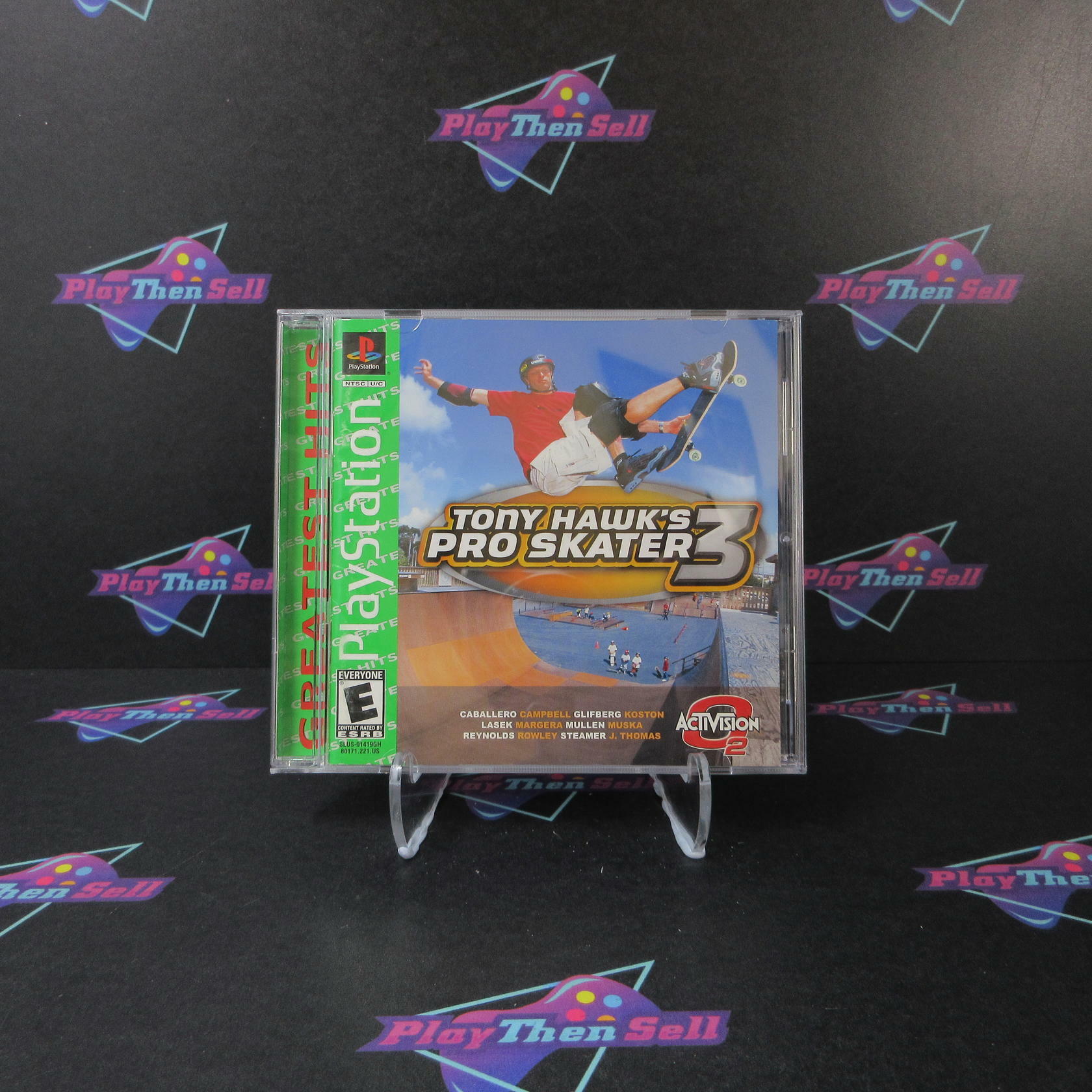 Tony Hawk's Pro Skater 3 PS1 PlayStation 1 GH + Reg Card DD Complete - Very Good