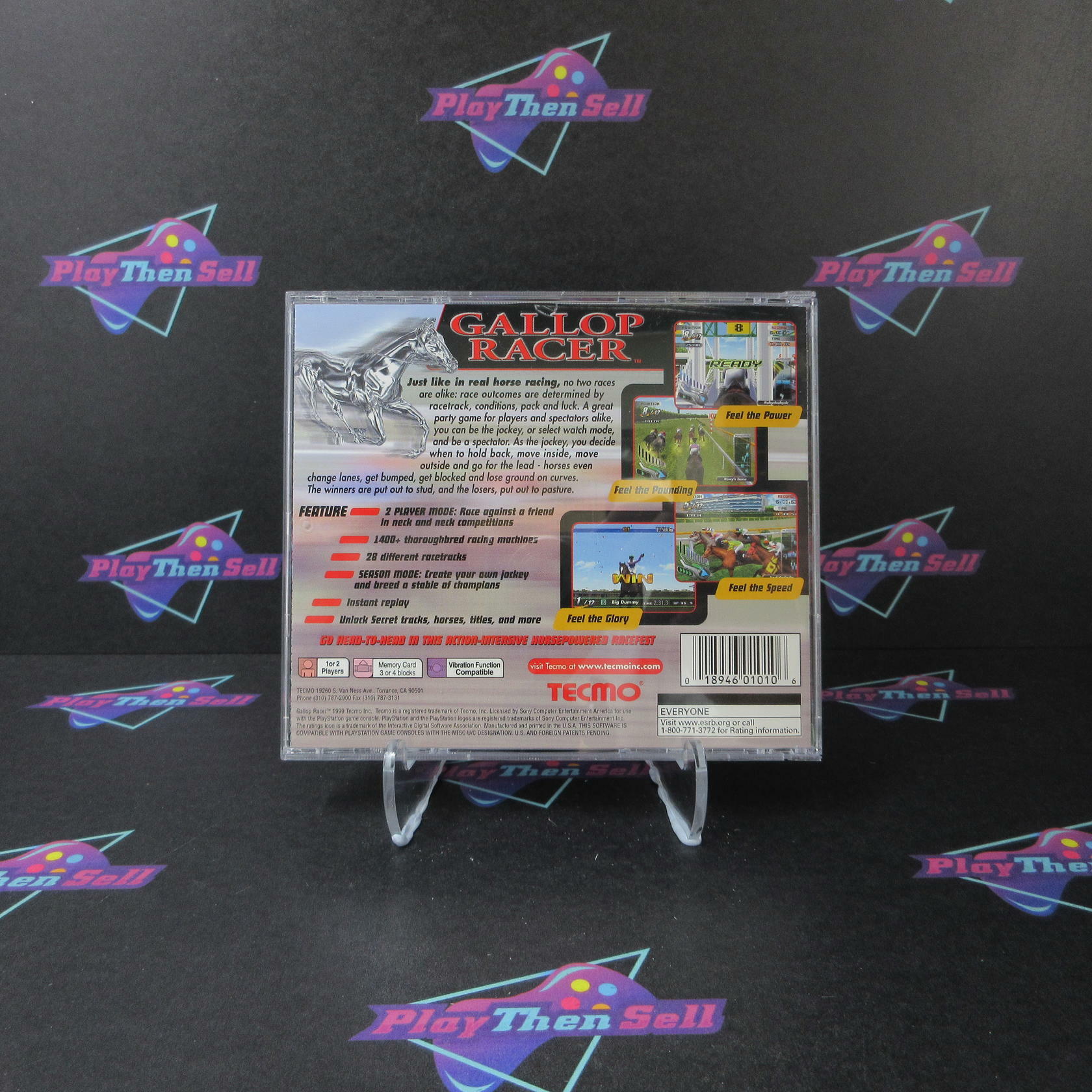 Gallop Racer PS1 PlayStation 1 - Very Good