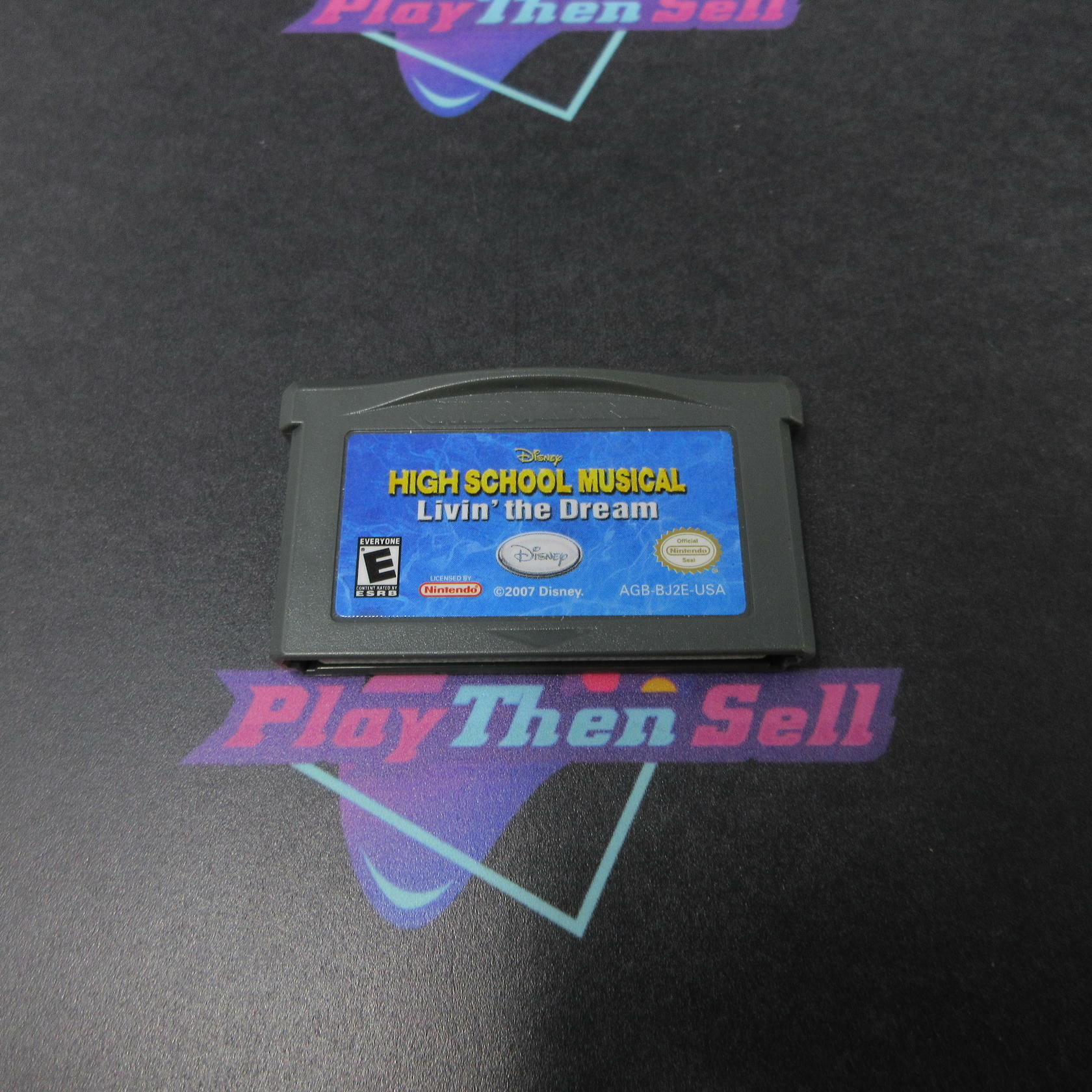 Disney High School Musical Livin the Dream Gameboy Advance Cart Only - Very Good