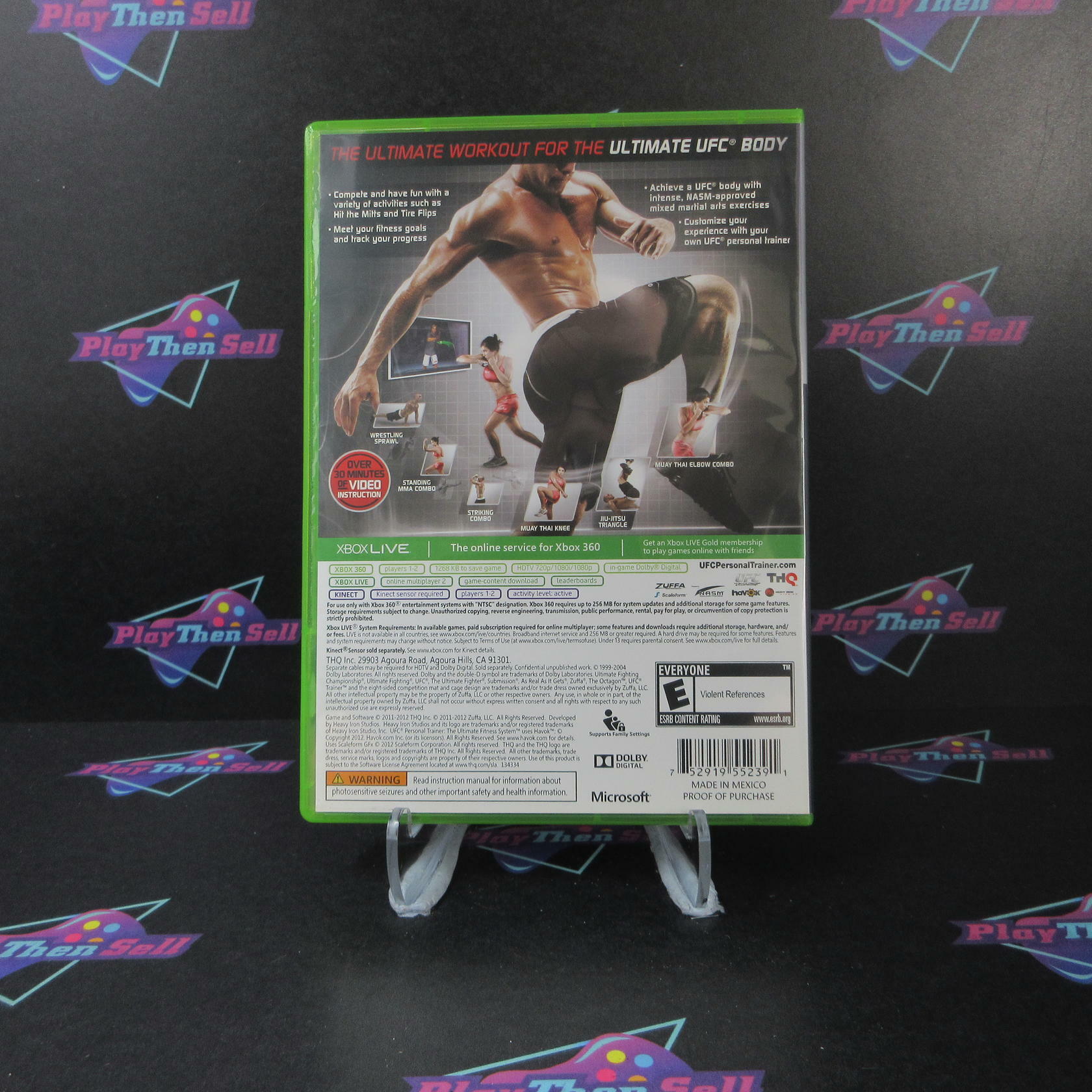 UFC Personal Trainer Xbox 360 PH - Like New