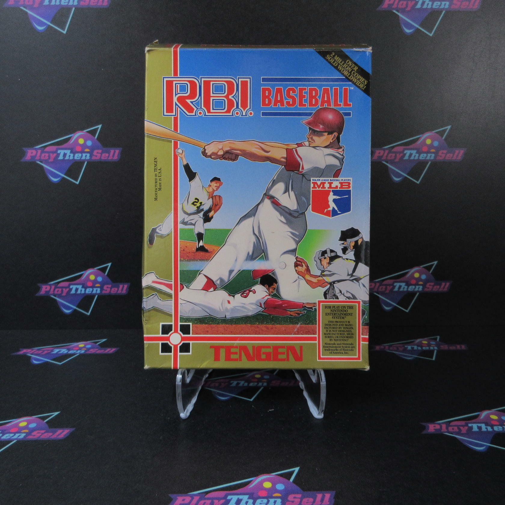R.B.I. Baseball Nintendo NES Boxed NM - Very Good