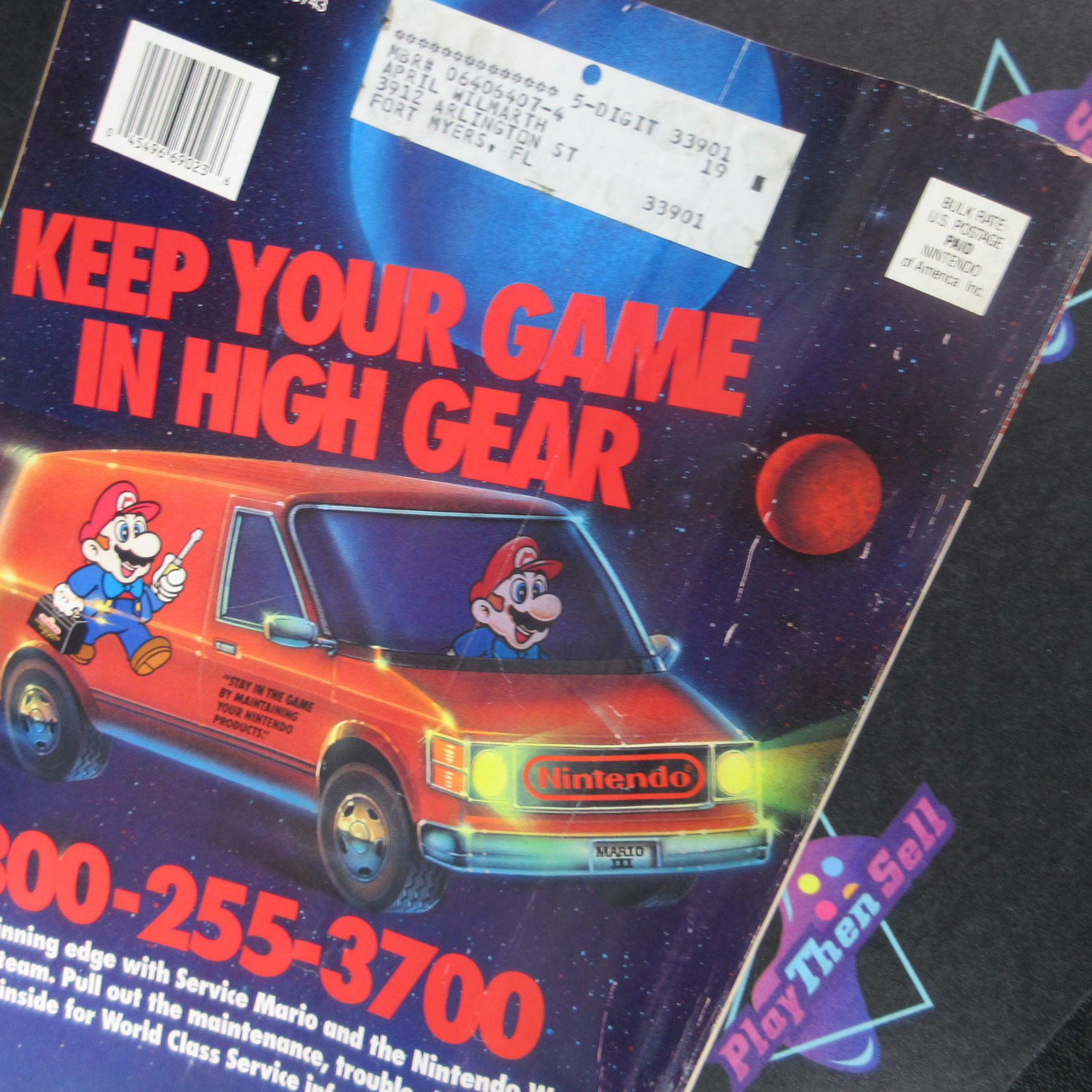 Nintendo Power Magazine volume #29 + Poster - See Pics - Good