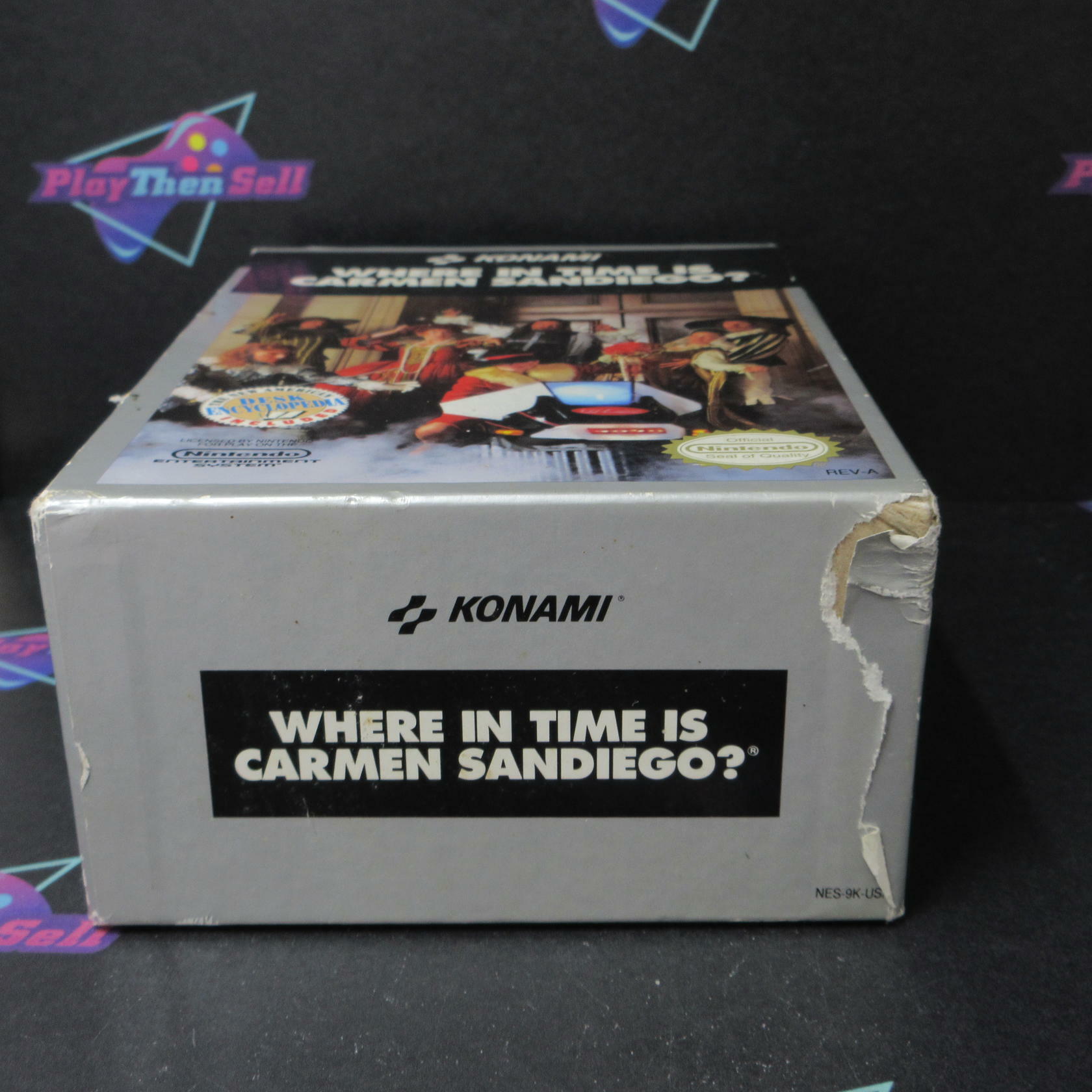 Where in Time Is Carmen Sandiego? Nintendo NES - Very Good