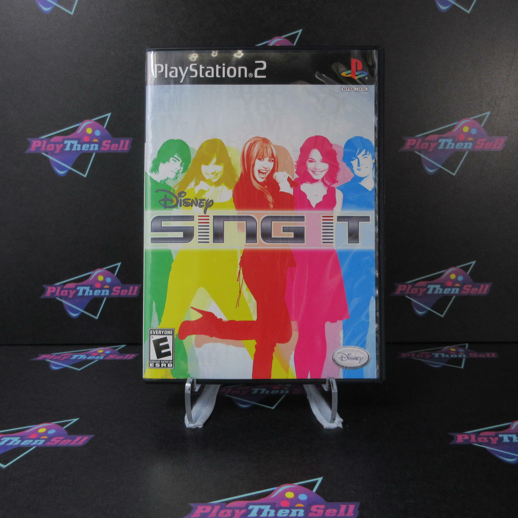 Disney Sing It PS2 PlayStation 2 + Reg Card - Like New