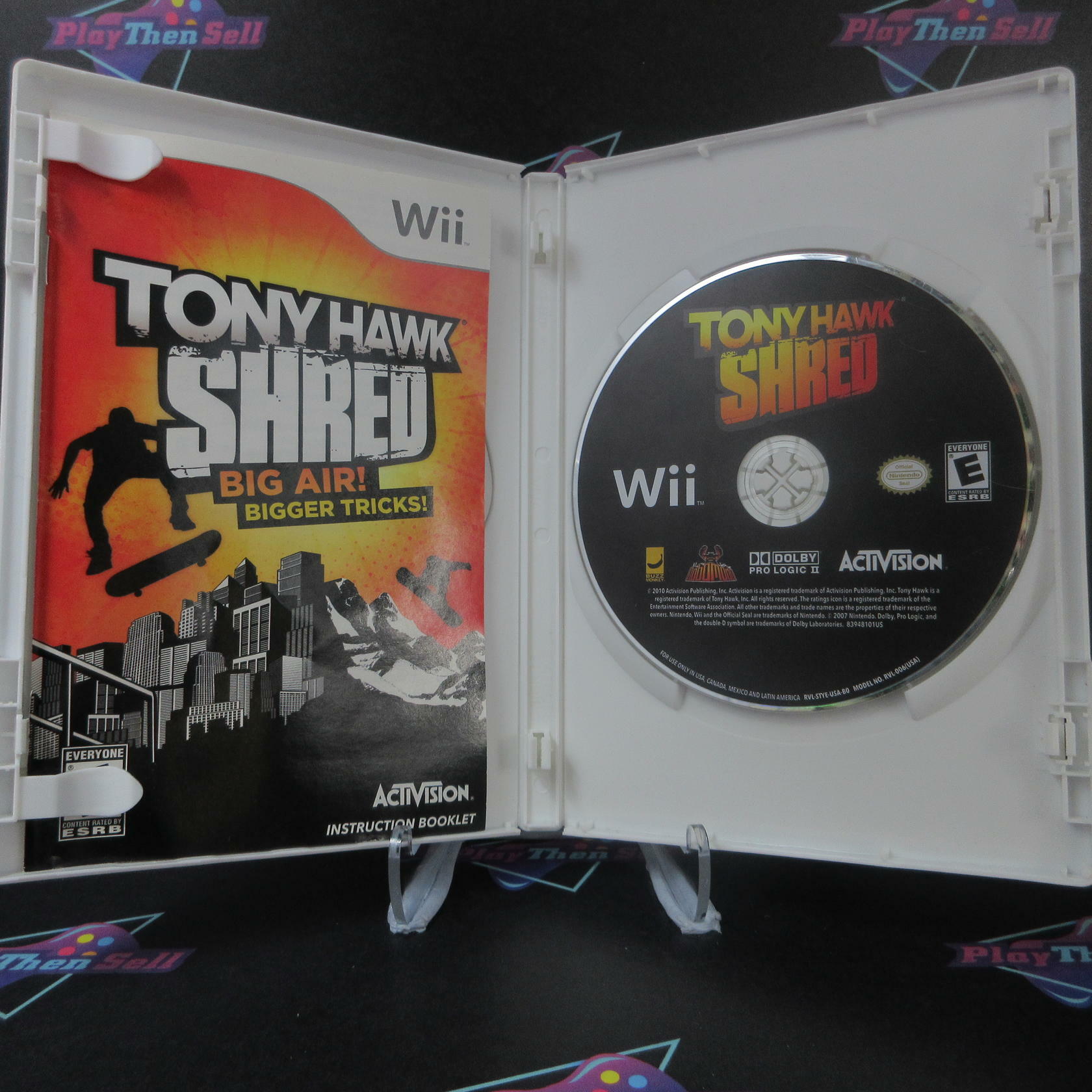 Tony Hawk Shred Software Only Nintendo Wii - Like New