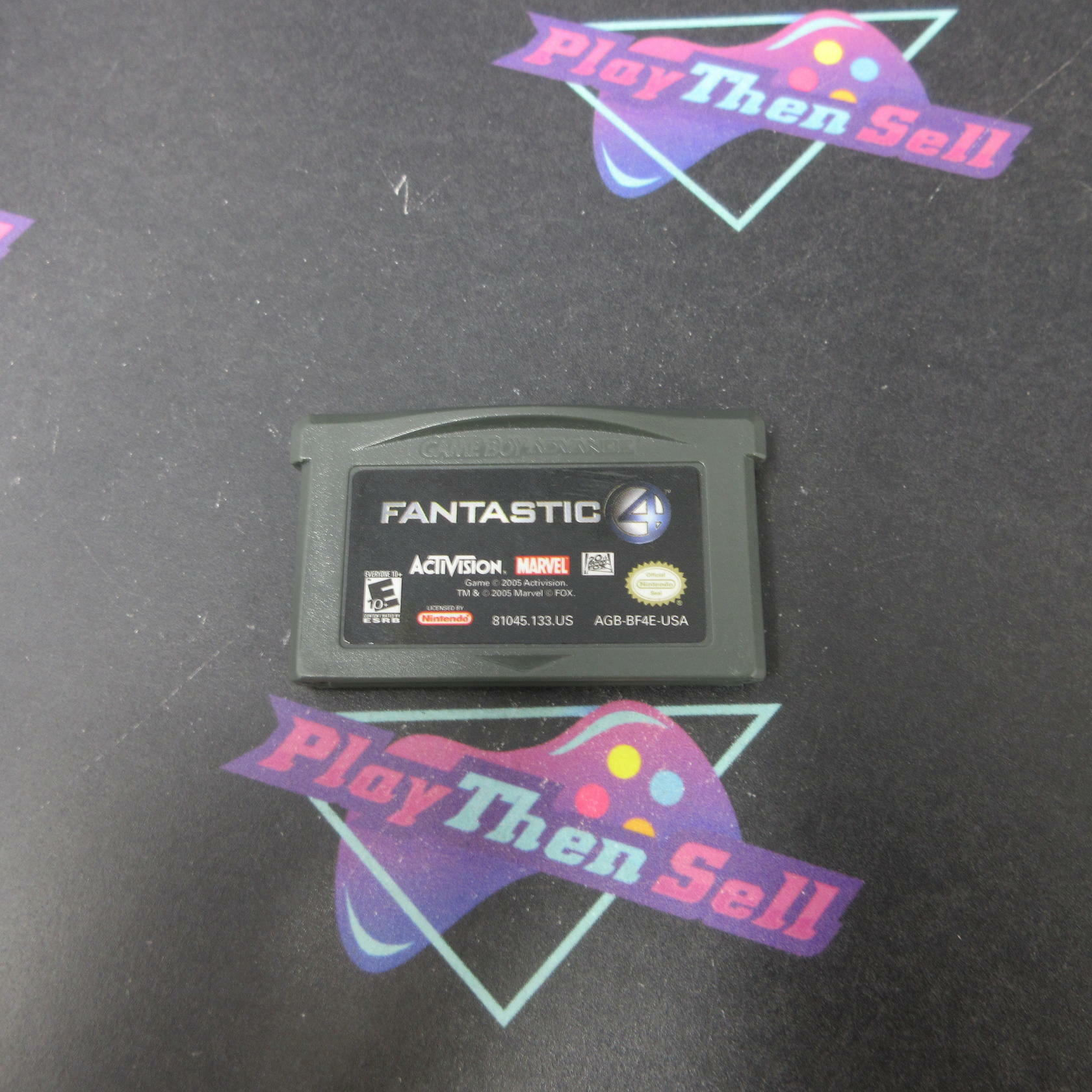 Fantastic Four Gameboy Advance Cartridge Only Authentic / Tested - Very Good