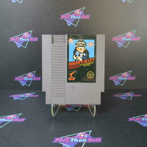 Hogan's Alley Nintendo NES Cartridge Only Authentic / Tested - Very Good