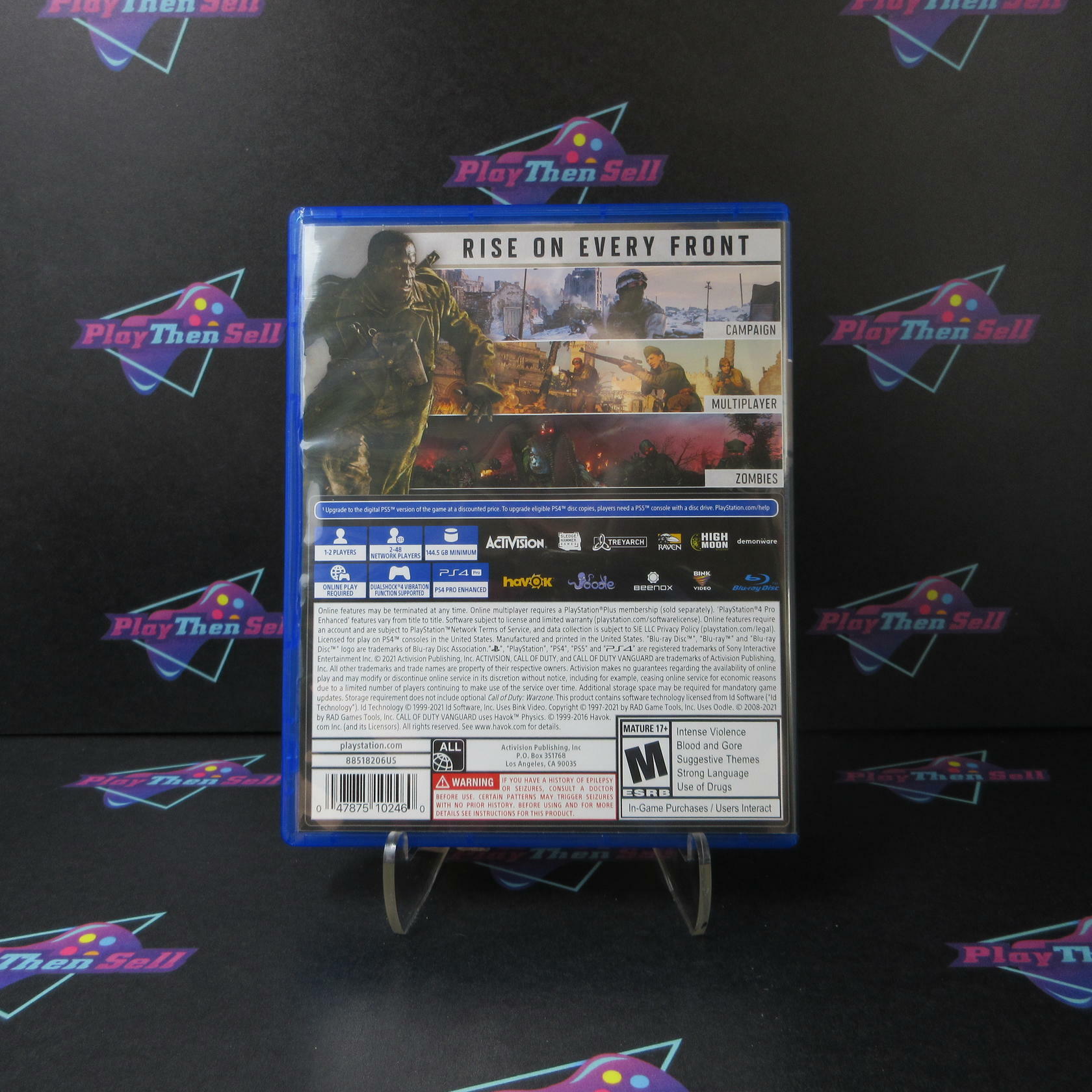 Call of Duty Vanguard PS4 PlayStation 4 - Like New