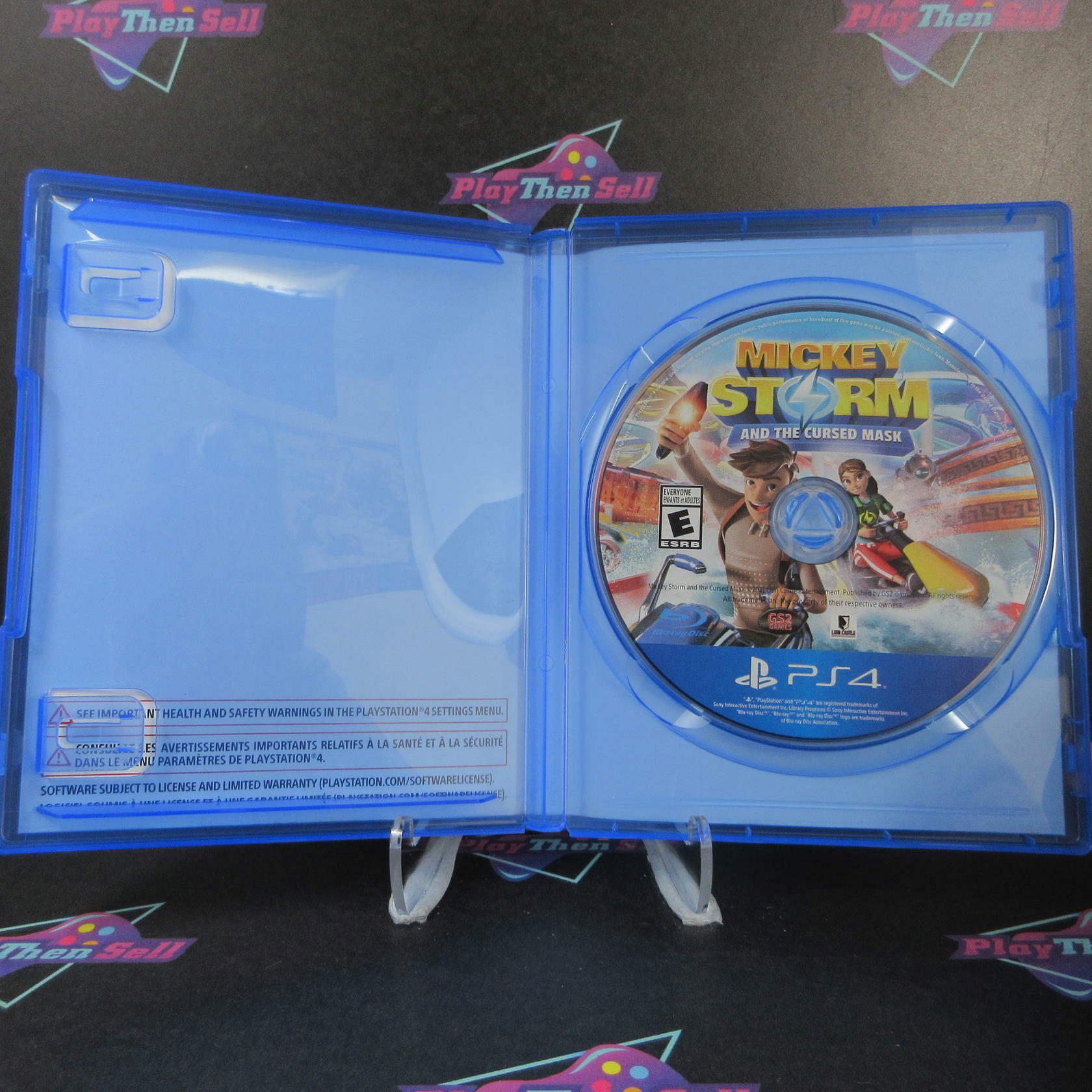 Mickey Storm and the Cursed Mask PS4 PlayStation 4 - Like New