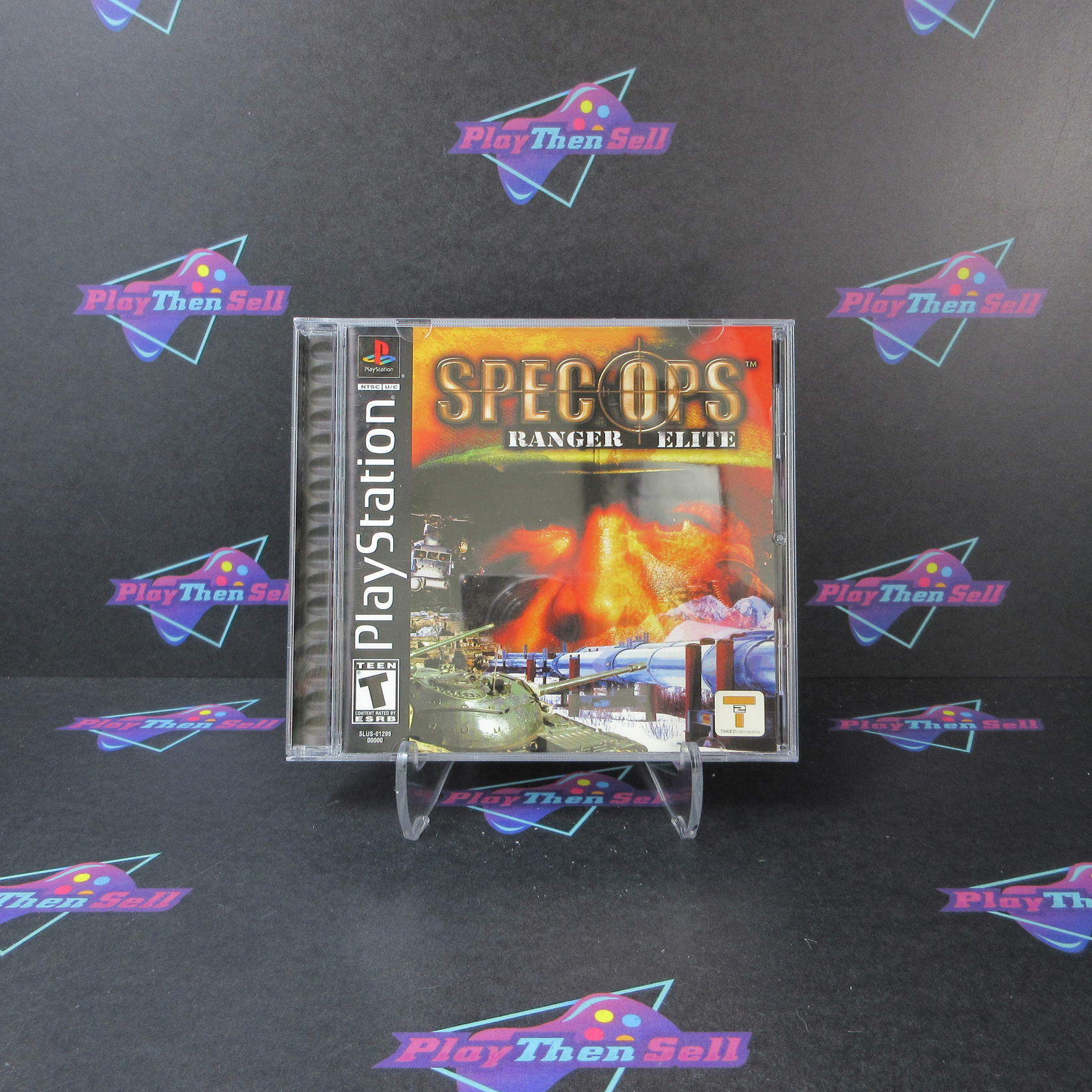 Spec Ops Ranger Elite PS1 PlayStation 1 MD Complete CIB - Very Good