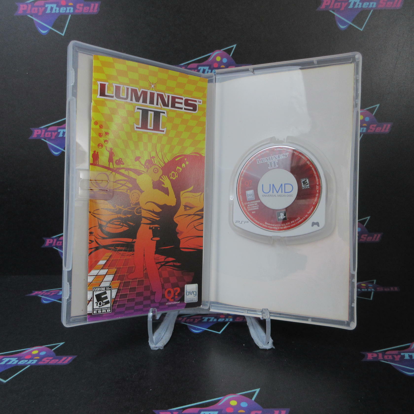 Lumines II Sony PSP + Reg Card - Like New