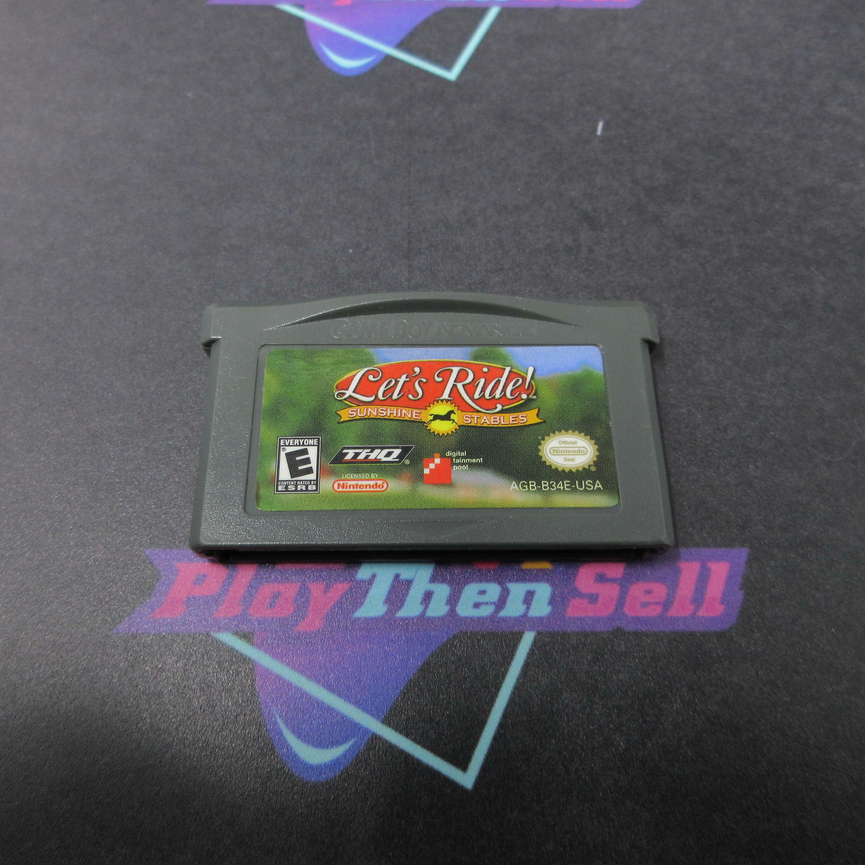 Let's Ride! Sunshine Stables Gameboy Advance Cart Only - Very Good