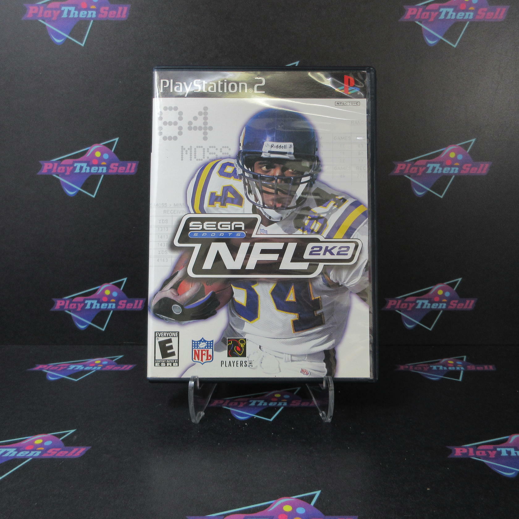 NFL 2K2 PS2 PlayStation 2 AD/MD Complete CIB - Very Good