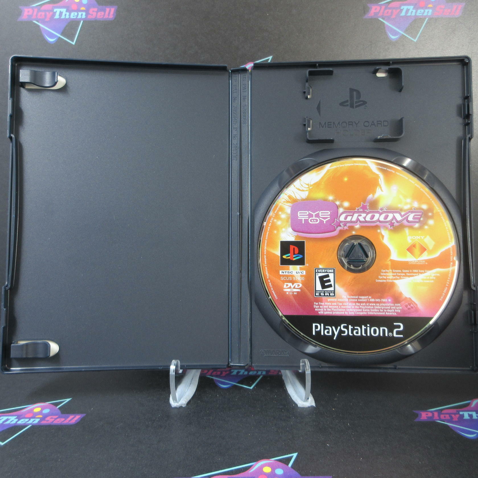 Eye Toy Groove PS2 PlayStation 2 - Very Good