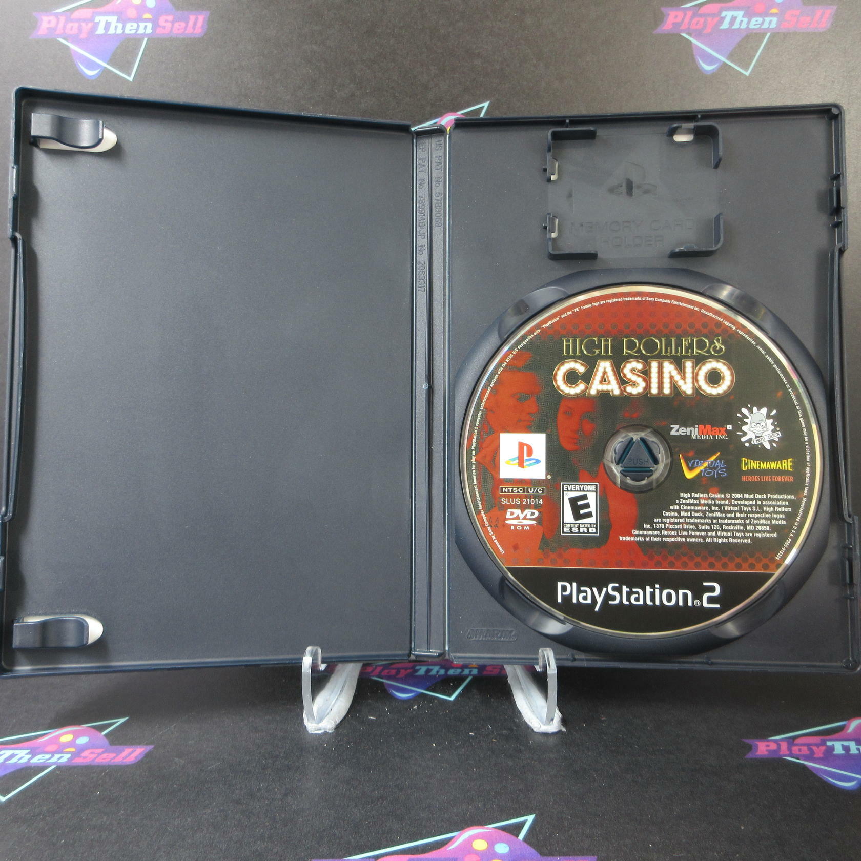 High Rollers Casino PS2 PlayStation 2 - Very Good