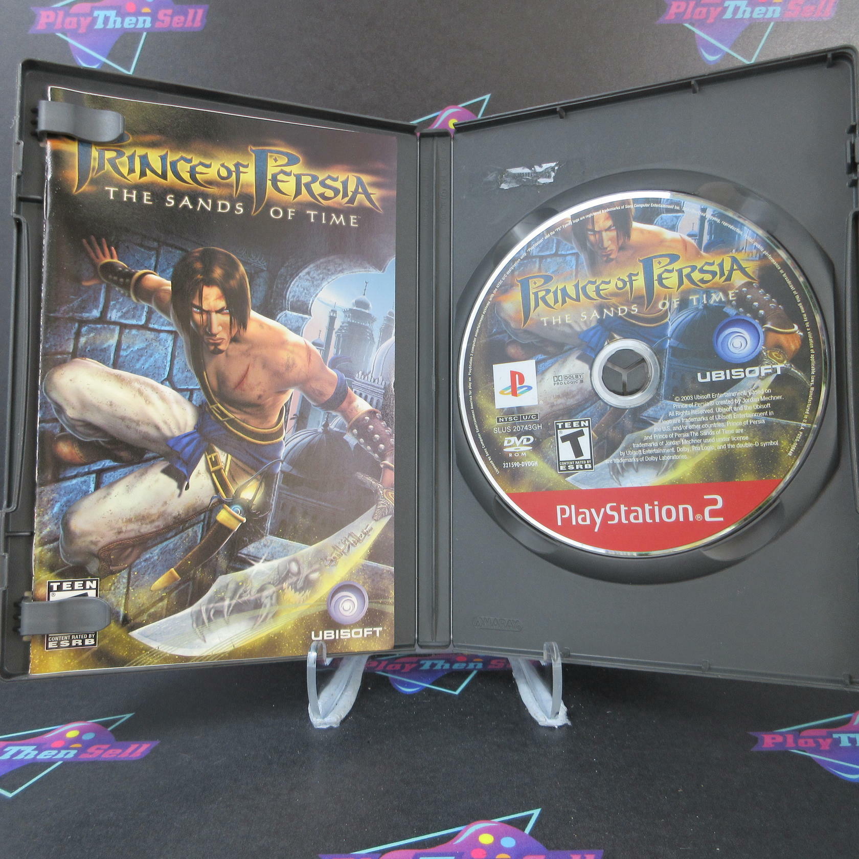 Prince of Persia The Sands of Time PlayStation 2 PS2 GH + Reg - Like New