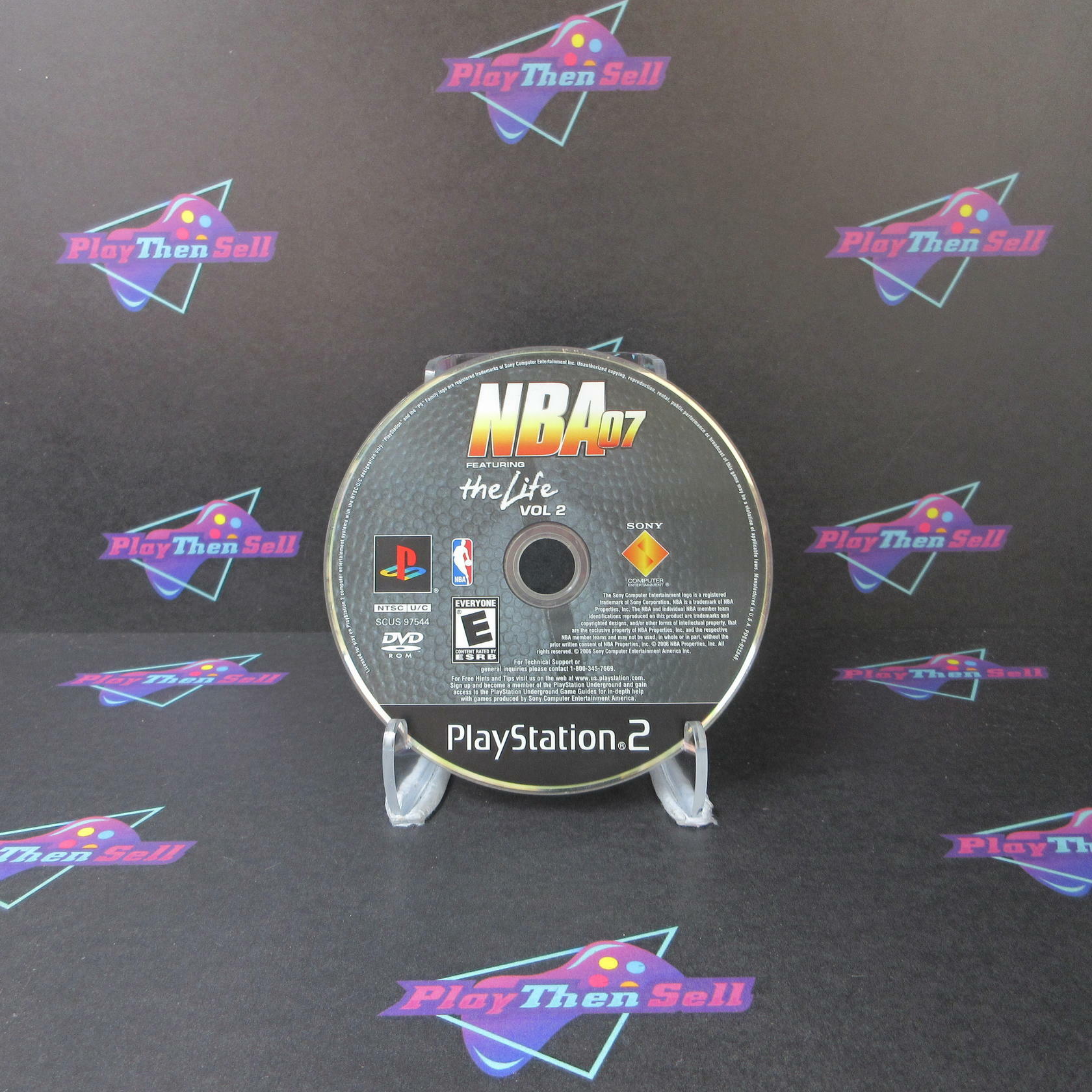NBA 2007 The Life Vol 2 PS2 PlayStation 2 Disc Only - Very Good