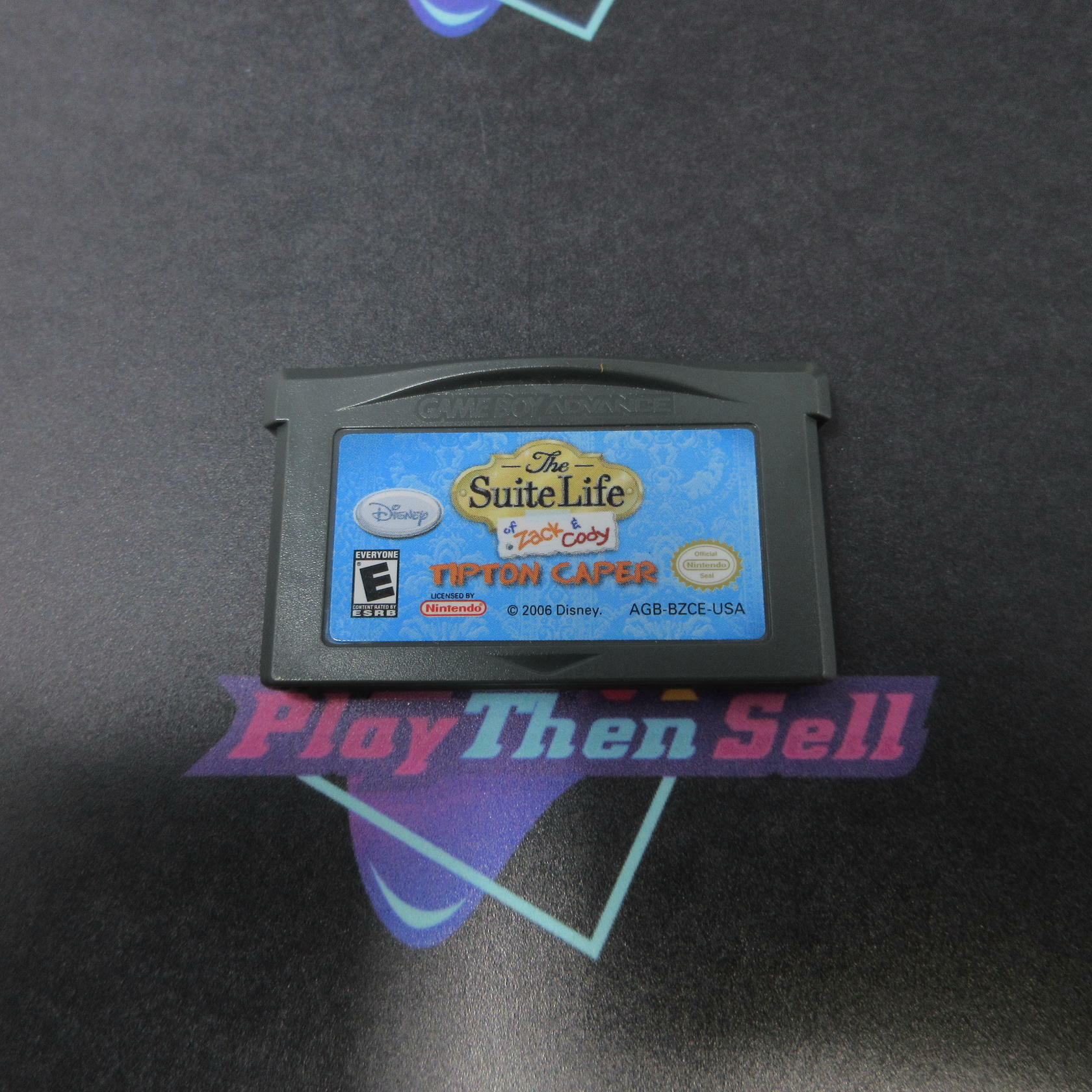 The Suite Life of Zack & Cody Tipton Caper Game Boy Advance Cart Only - Very Good