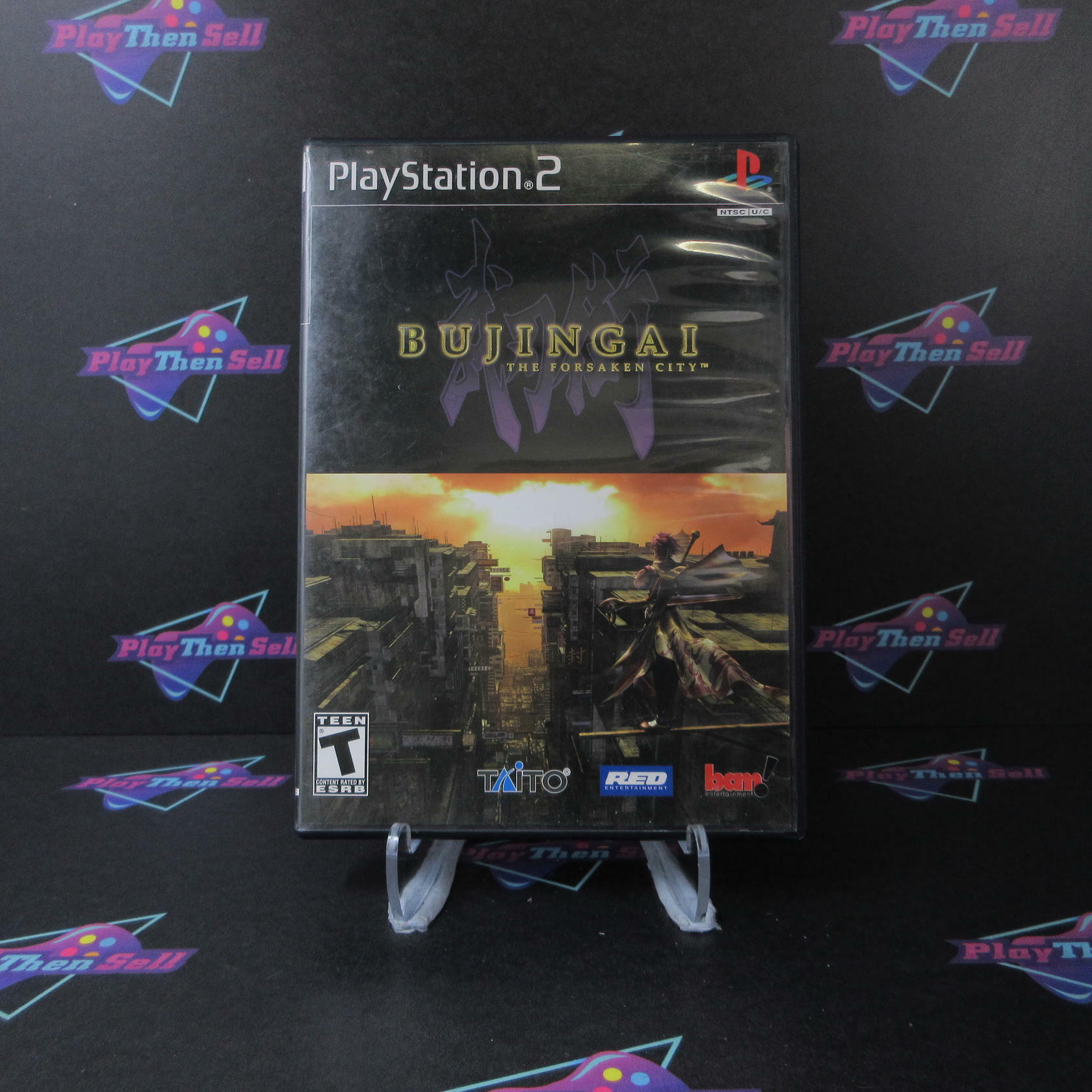 Bujingai The Forsaken City AD PS2 PlayStation 2 Complete CIB - Very Good