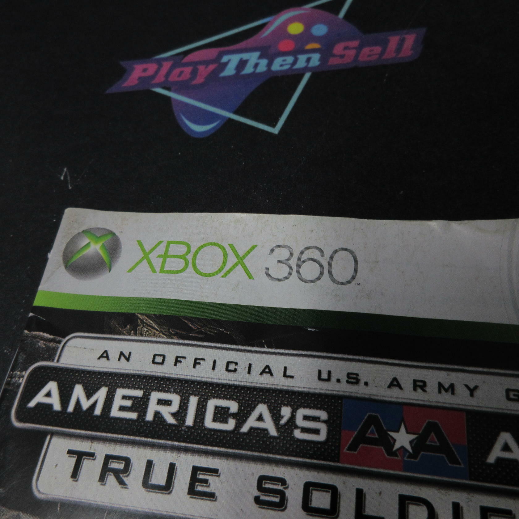 America's Army True Soldiers Xbox 360 MD Complete CIB - Very Good