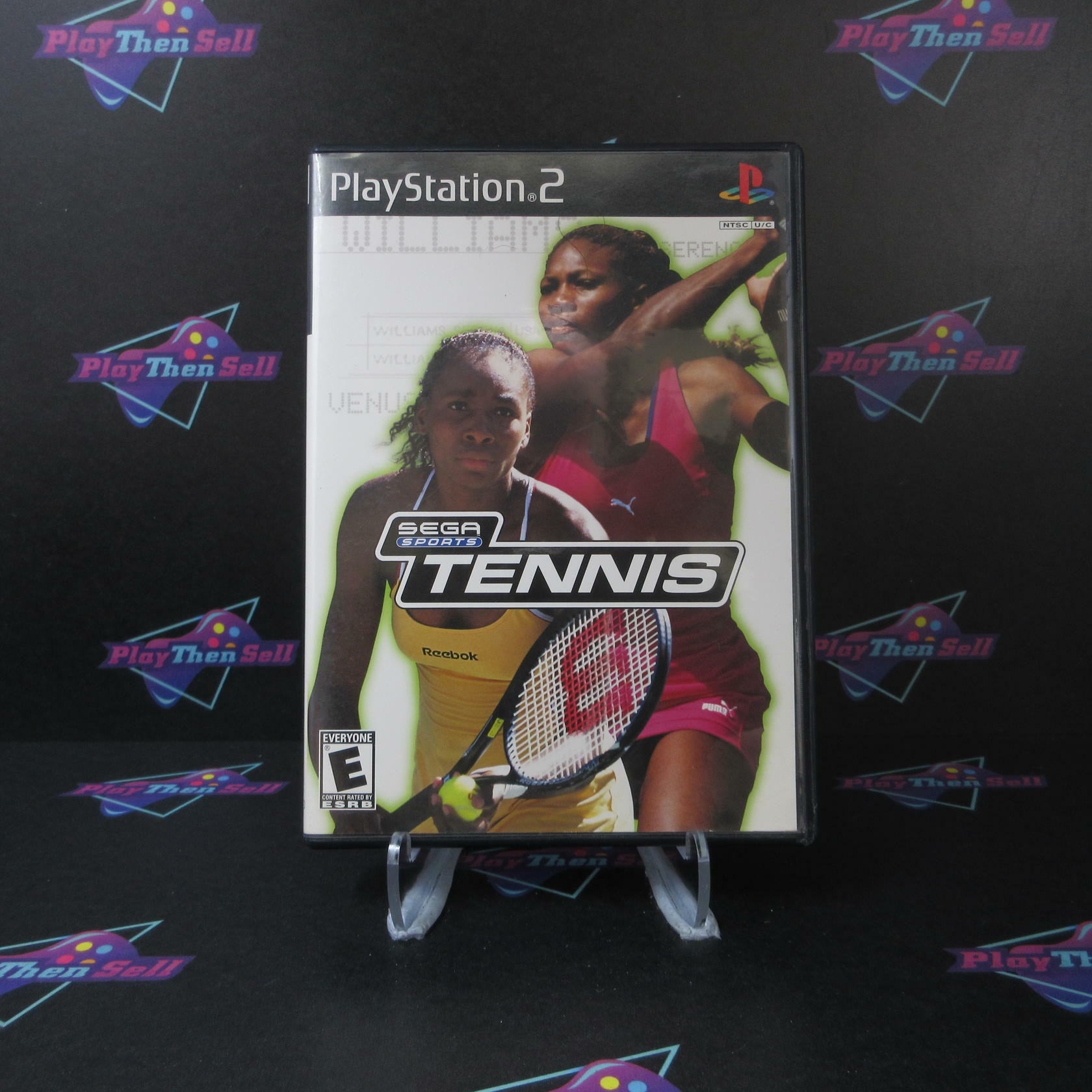 Sega Sports Tennis PS2 PlayStation 2 - Very Good