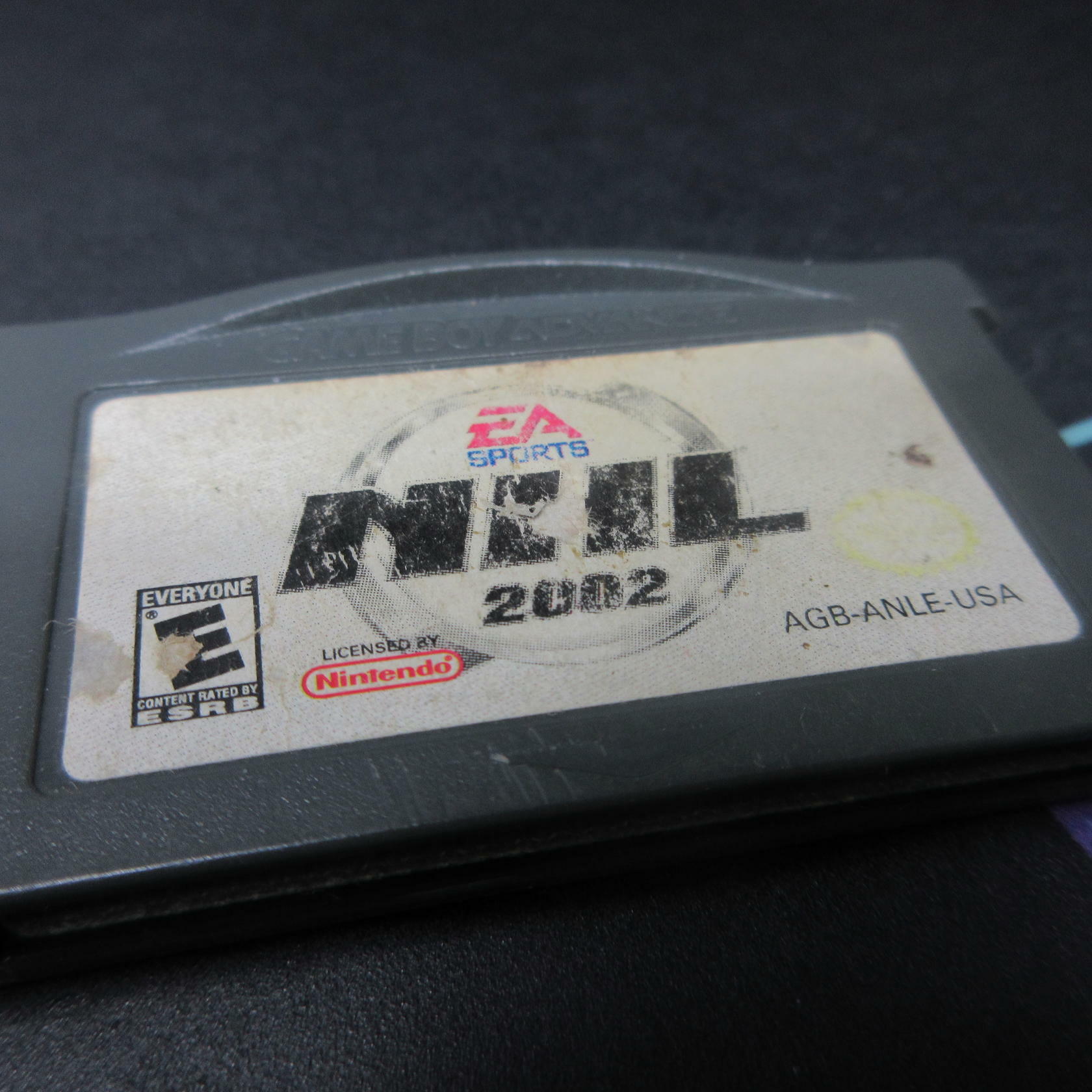 NHL 2002 GameBoy Advance Cart Only AD Authentic / Tested - Very Good