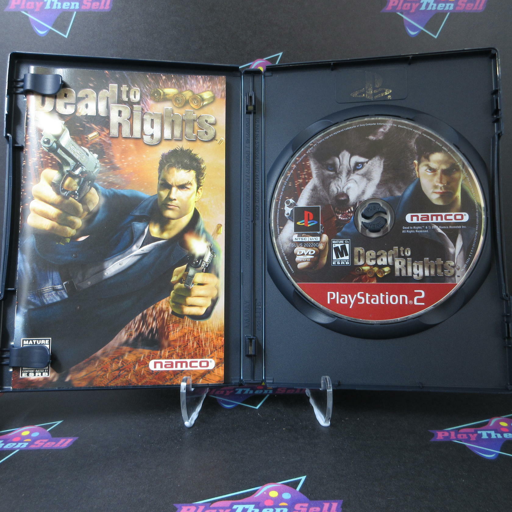 Dead to Rights PS2 PlayStation 2 GH + Reg Card - Like New