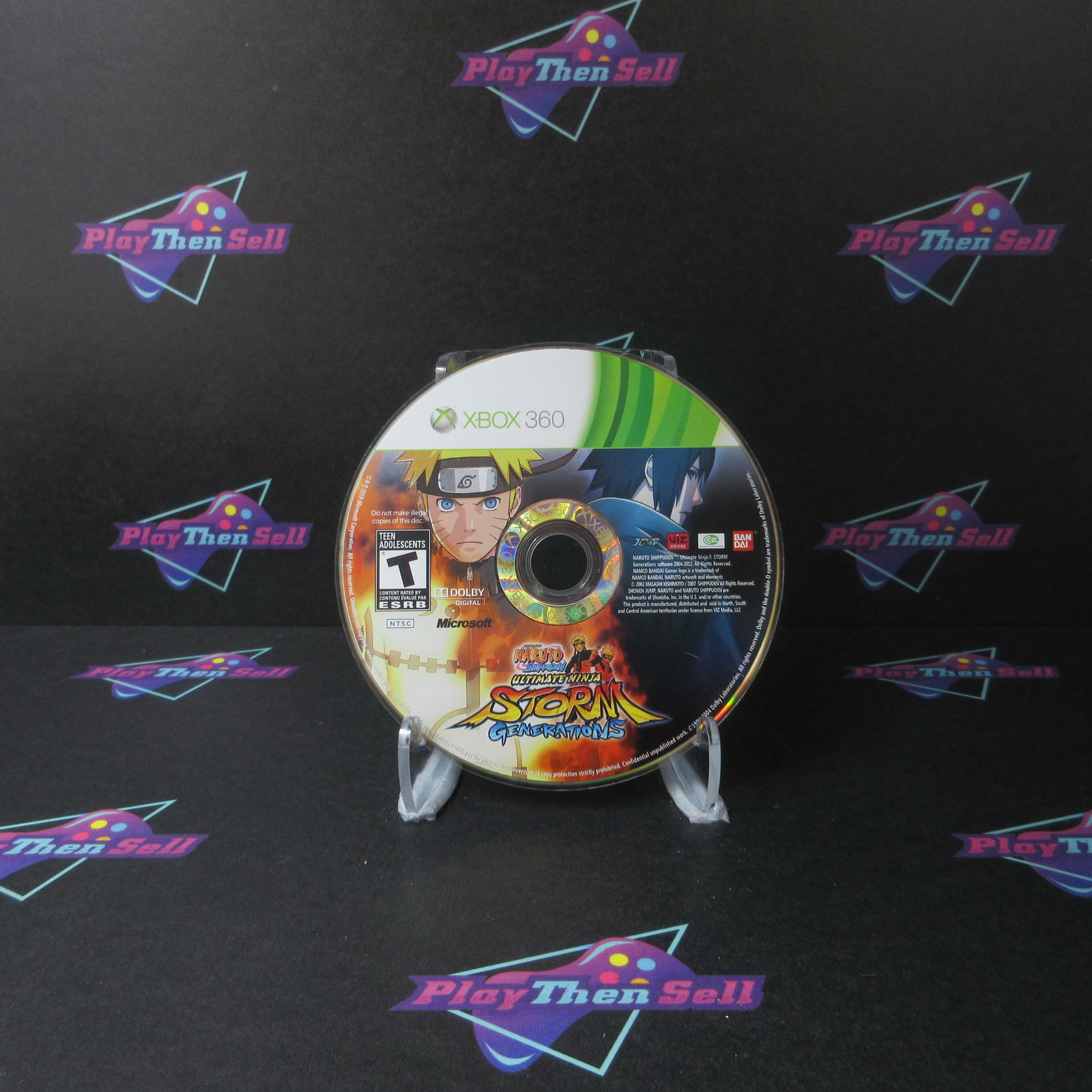 Naruto Shippuden Ultimate Ninja Storm Generation Xbox 360 Disc Only - Very Good