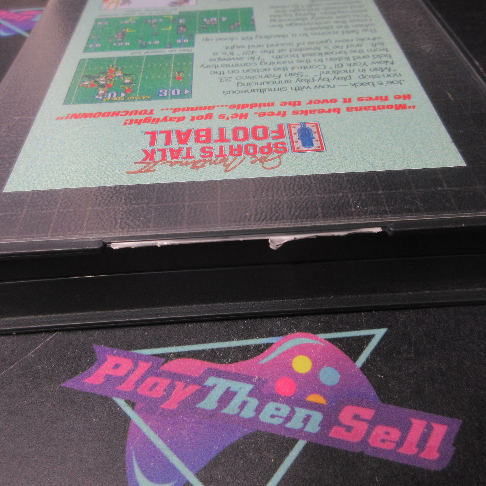 Joe Montana II Sports Talk Football Sega Genesis Boxed AD/CS/NM - Very Good