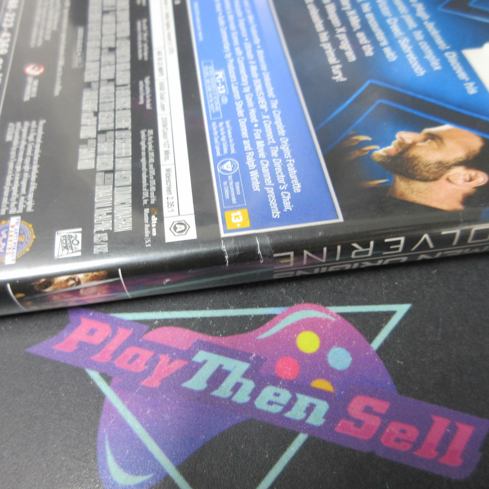 X-Men Origins Wolverine Blu-Ray CS/AD - Very Good