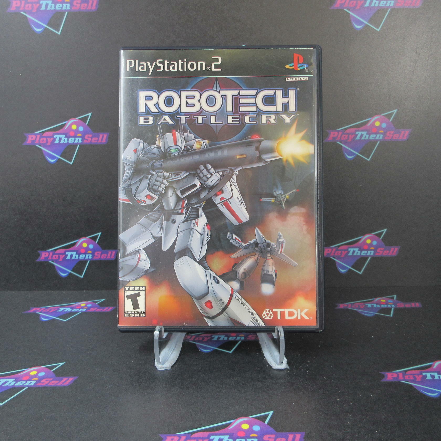 Robotech Battlecry PS2 PlayStation 2 DD/NM - Very Good
