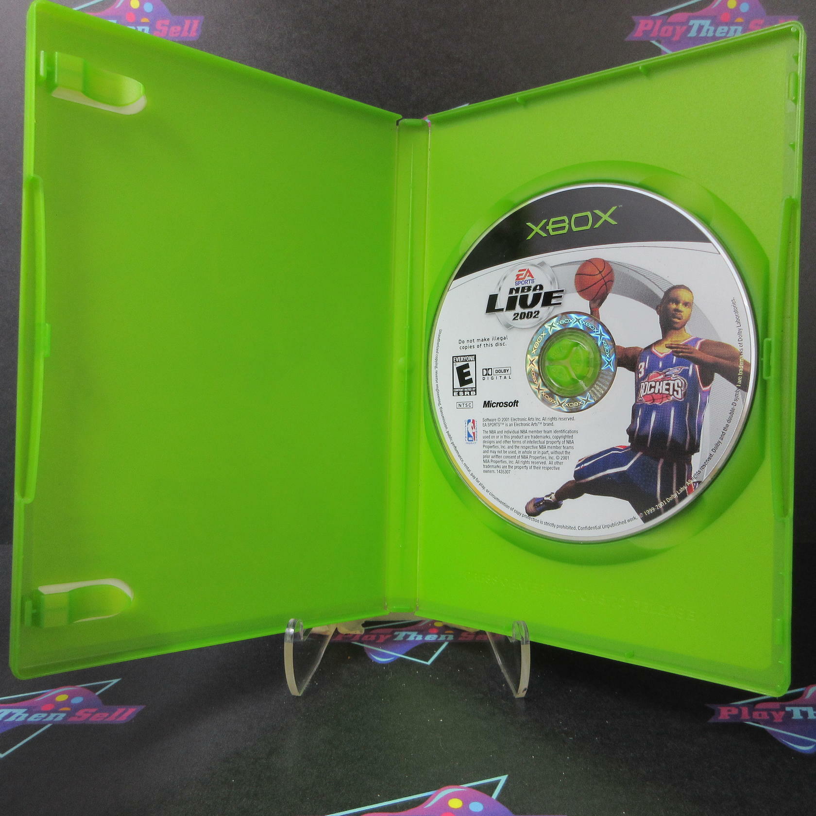 NBA Live 2002 - Xbox - Very Good