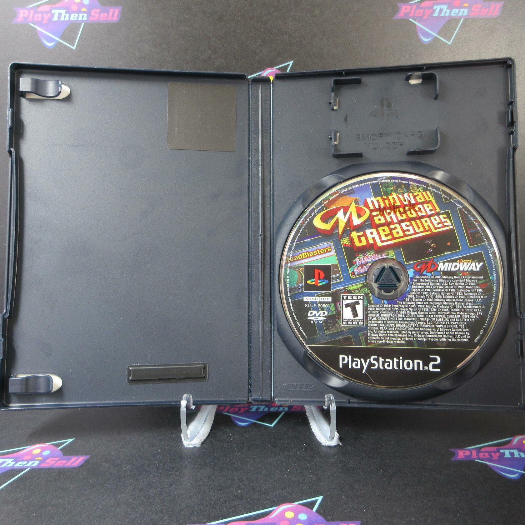Midway Arcade Treasures PS2 PlayStation 2 - Very Good